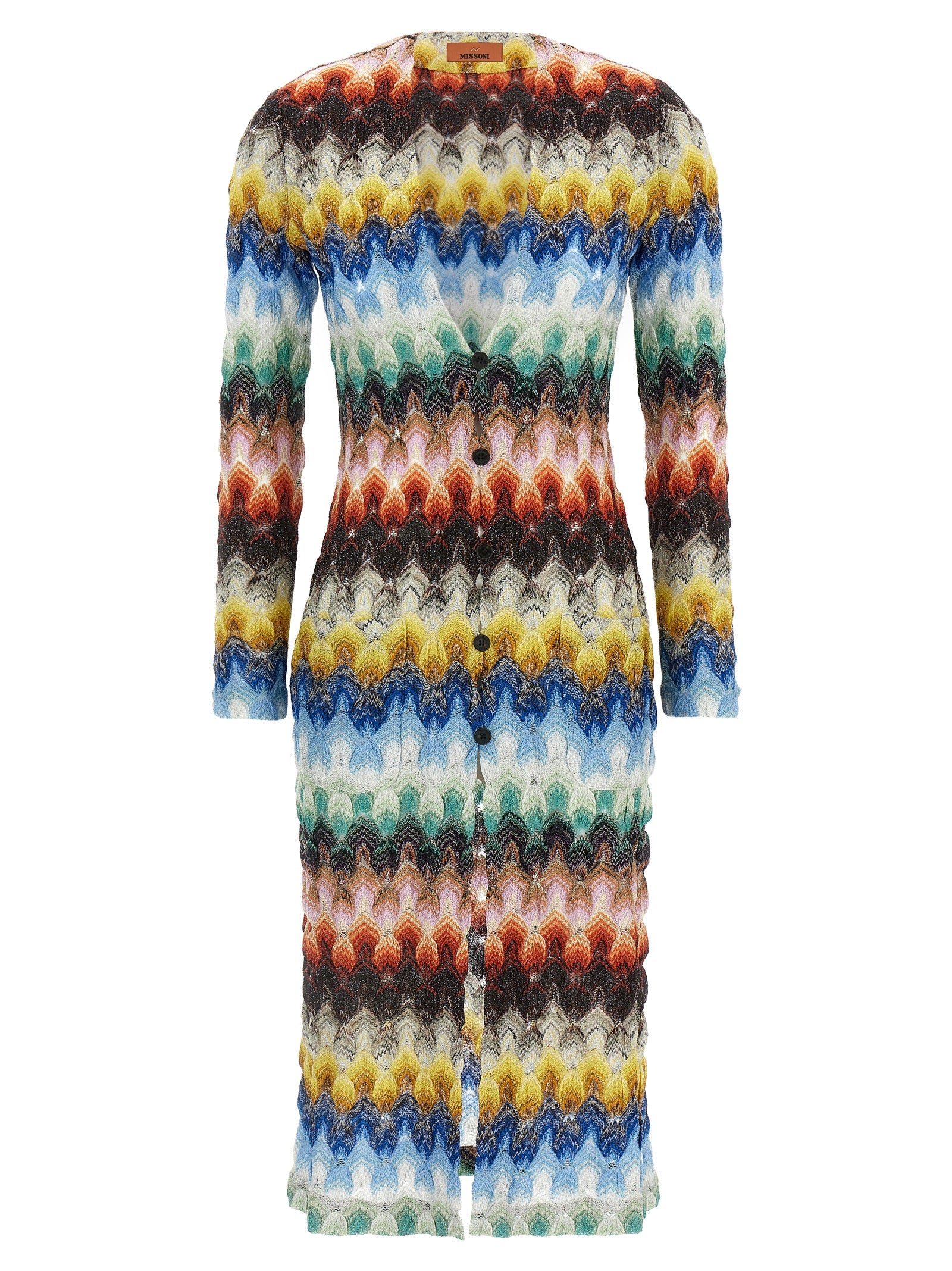 Missoni 85% viscose cardigan in multicolor