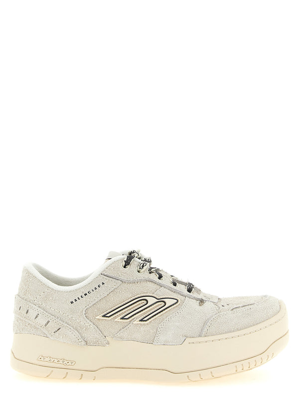 Balenciaga 100% bovine leather sneaker in beige