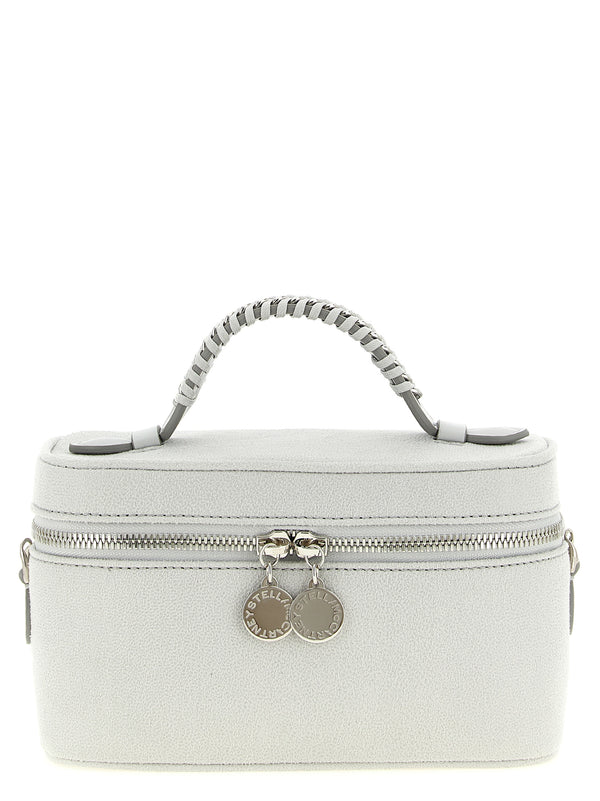 Stella McCartney 100% Polyester top handle bag in gray