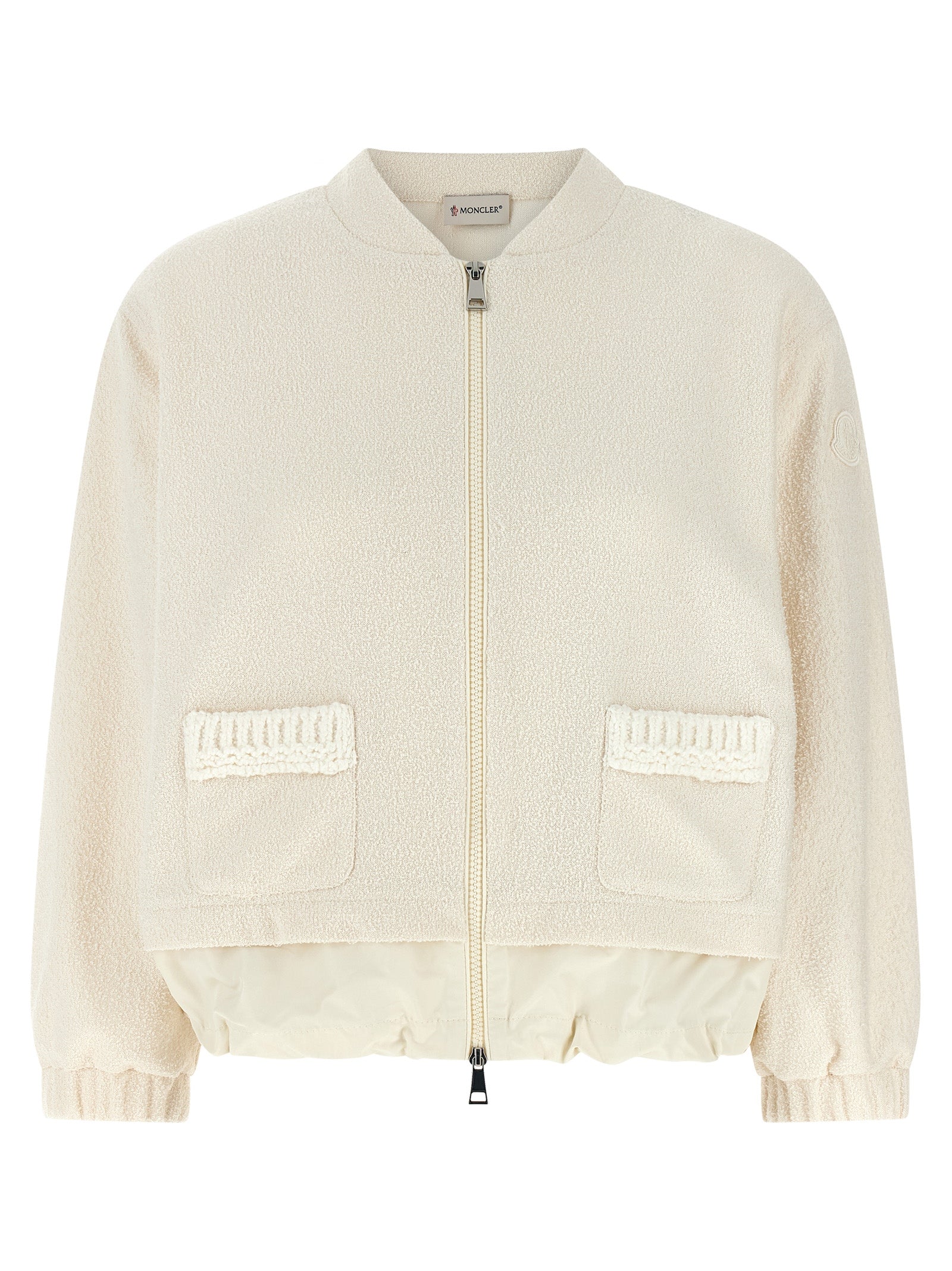 Moncler 100% Polyester jacket in white