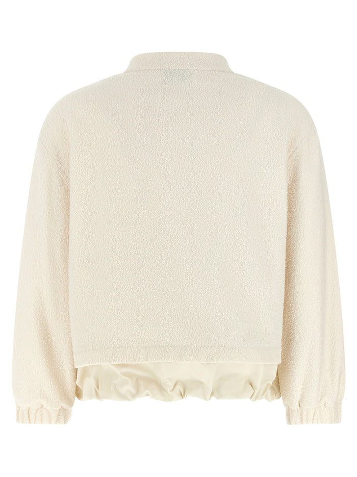 Moncler 100% Polyester jacket in white — view 2