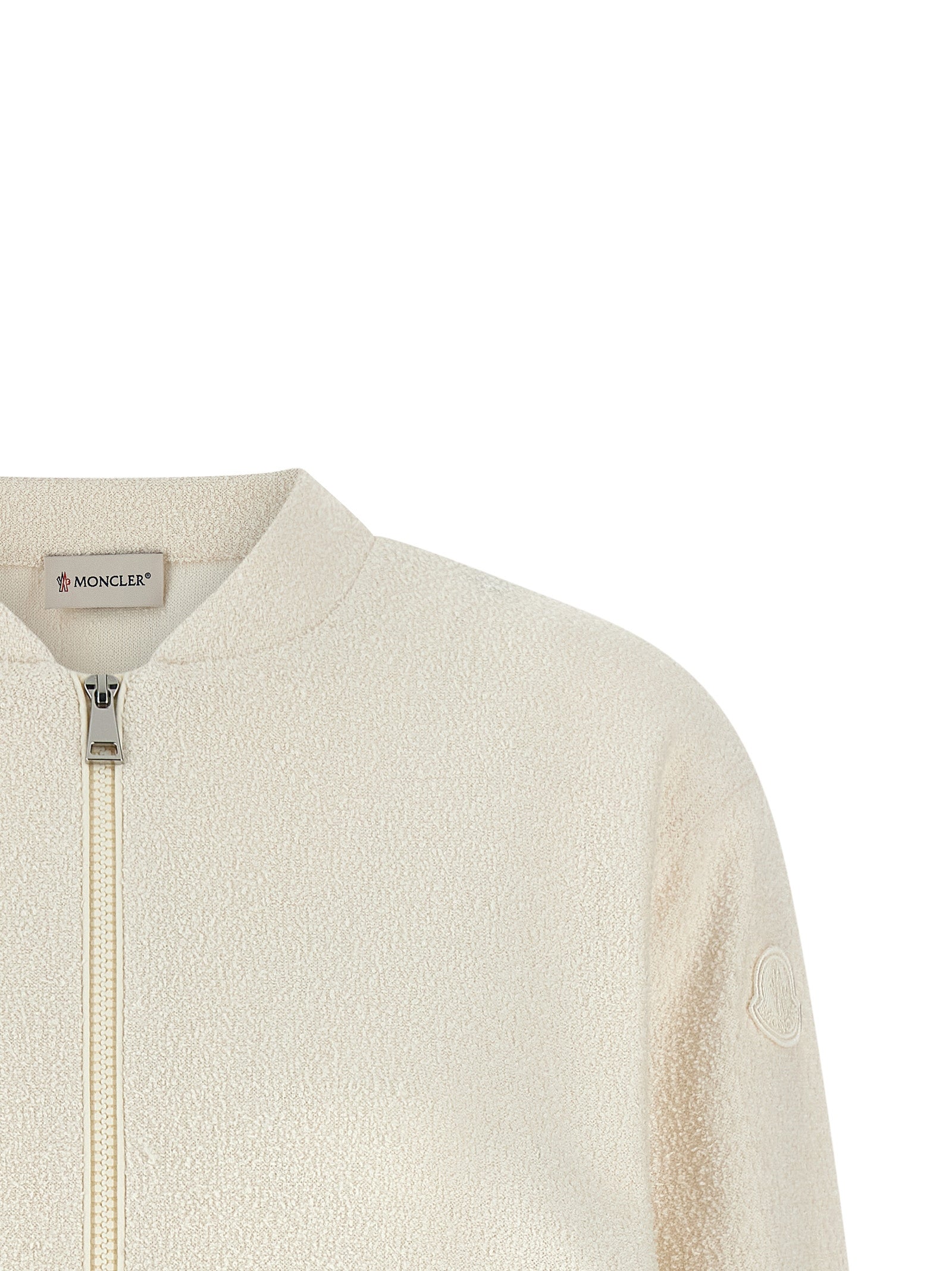 Moncler 100% Polyester jacket in white — view 3