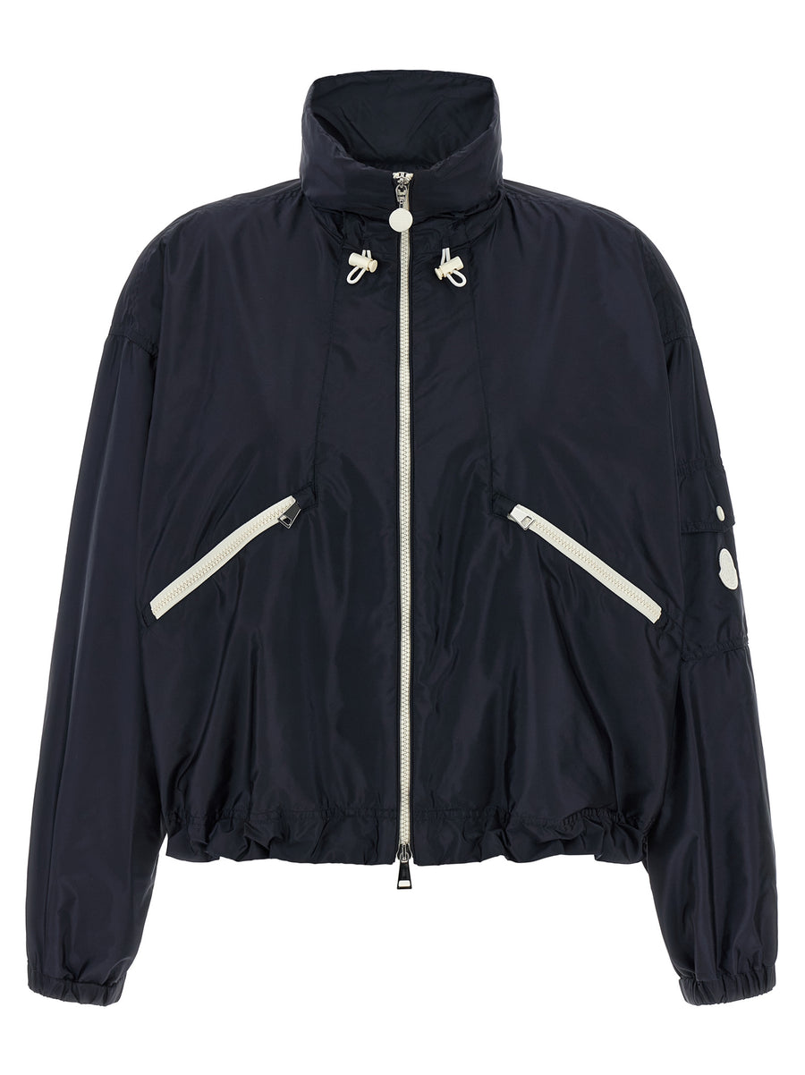 Moncler 100% Polyamide jacket in navy