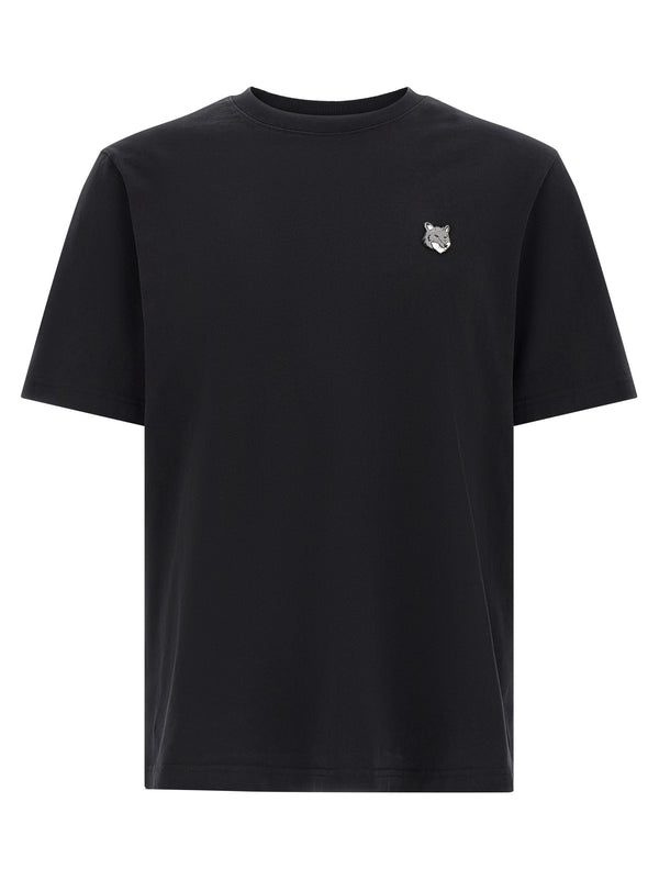 Maison Kitsuné 100% Cotton t-shirt in black