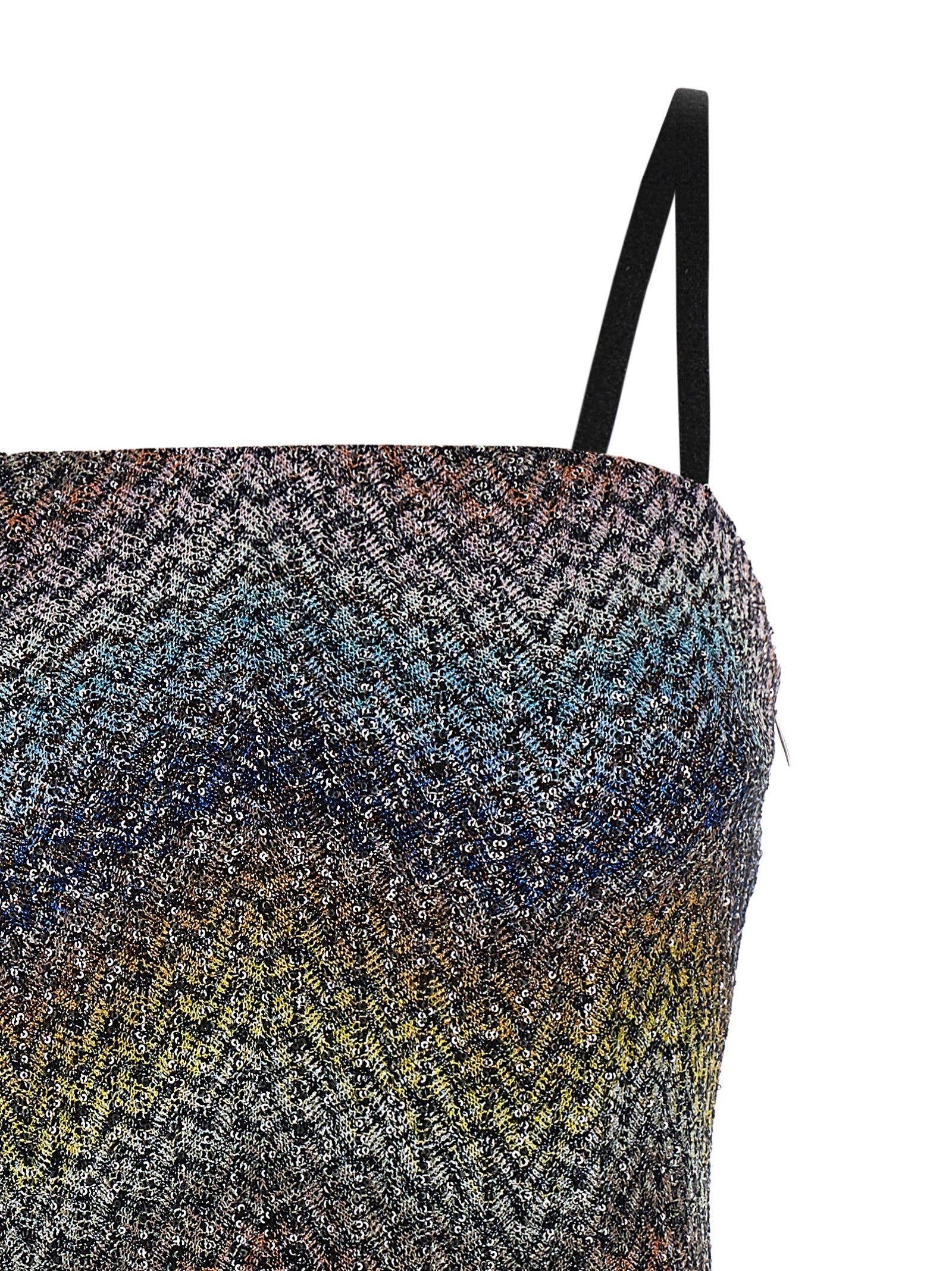 Missoni 66% Viscose mini dress in multicolor — view 3