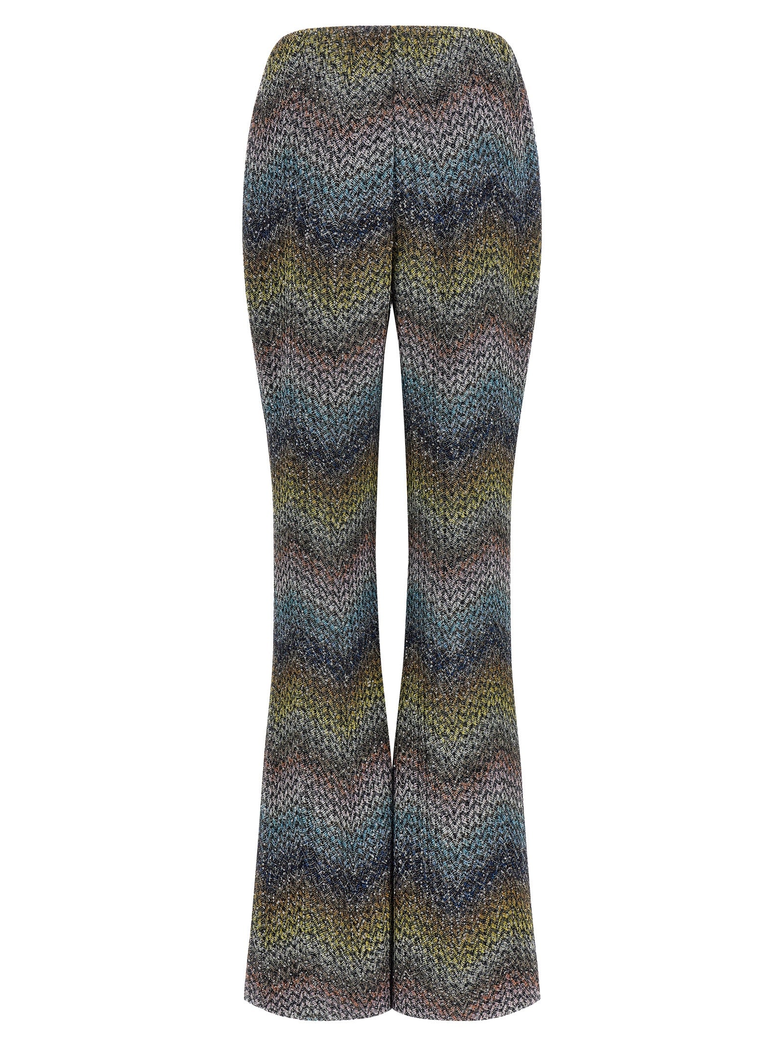 Missoni Viscose 66% trousers in multicolor — view 2