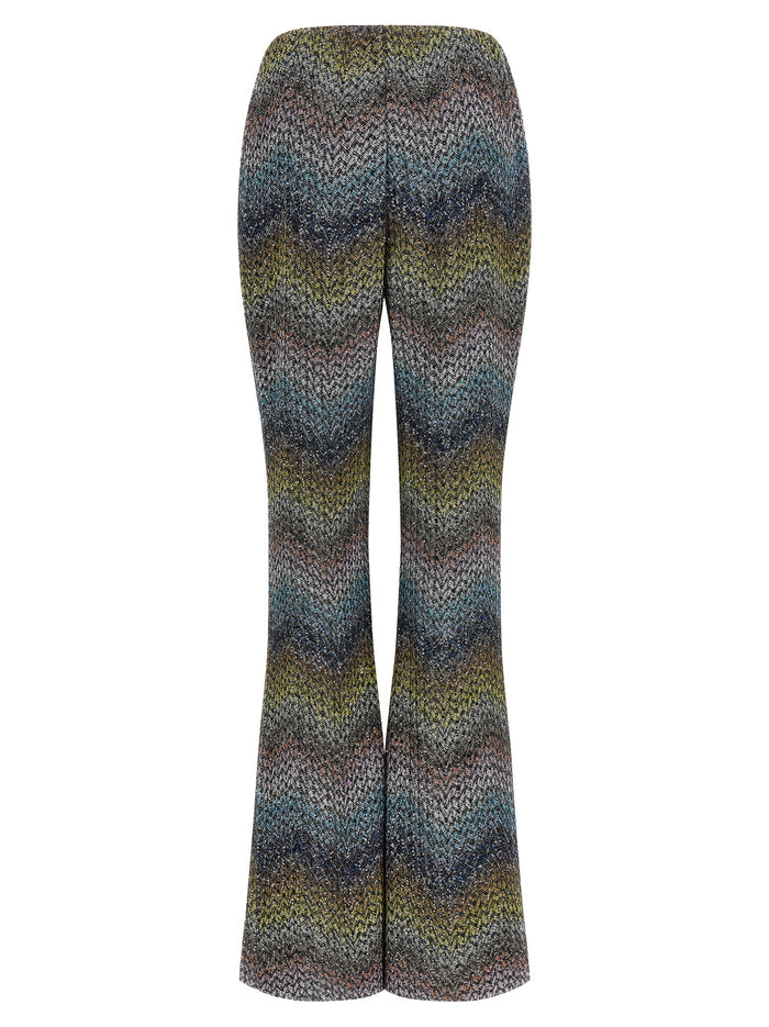 Missoni Viscose 66% trousers in multicolor — view 2
