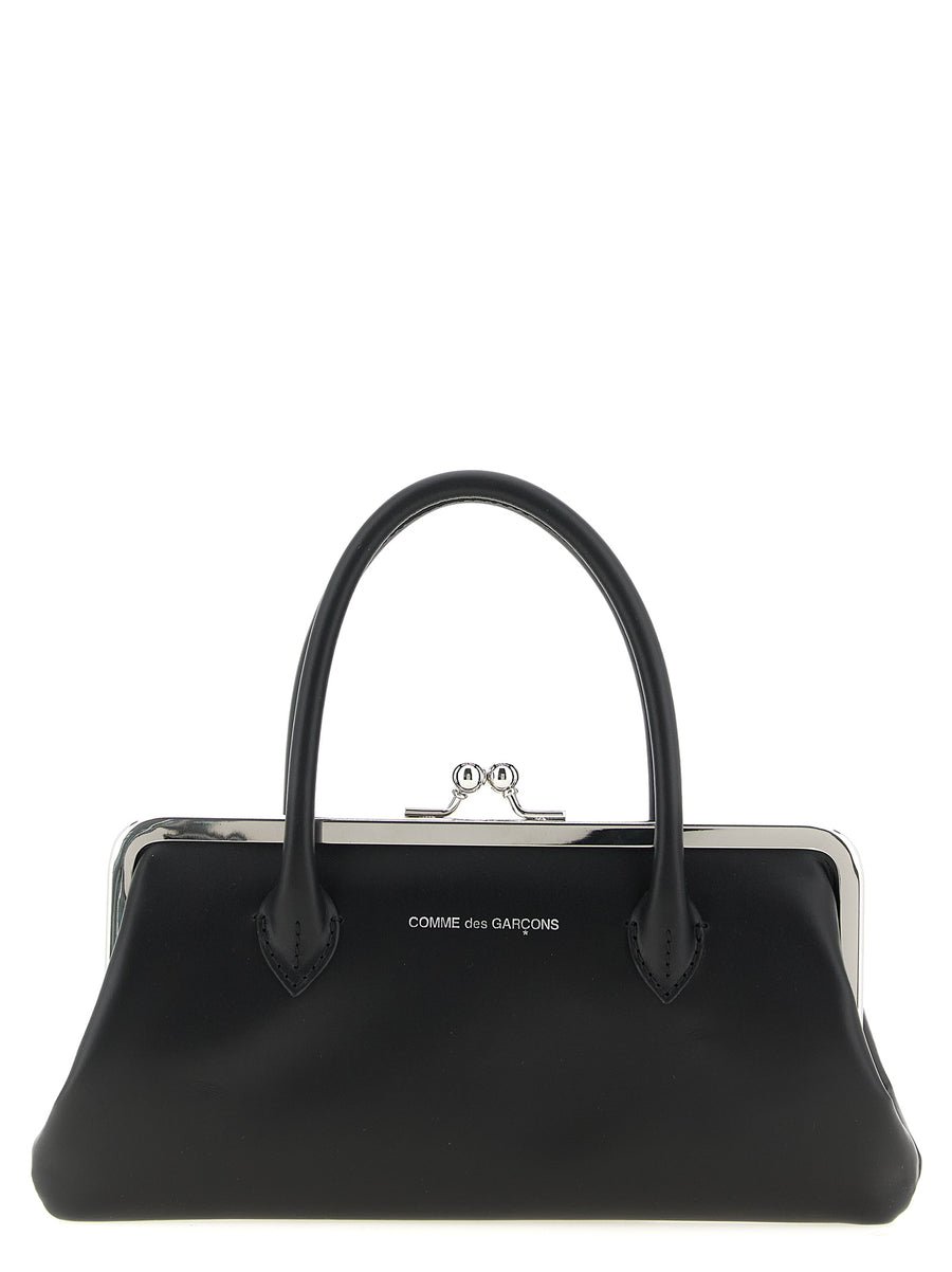 Comme des Garçons 100% Cow Leather wallet in black