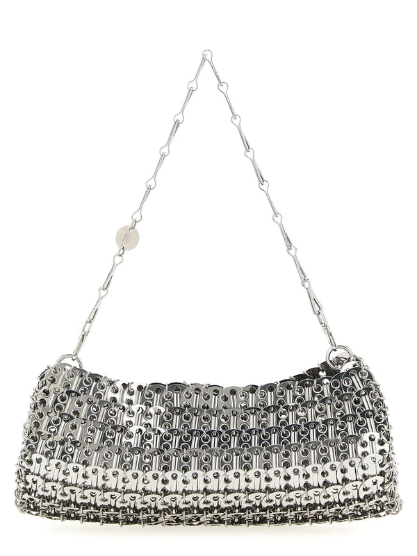 Paco Rabanne 80% Brass clutch in silver