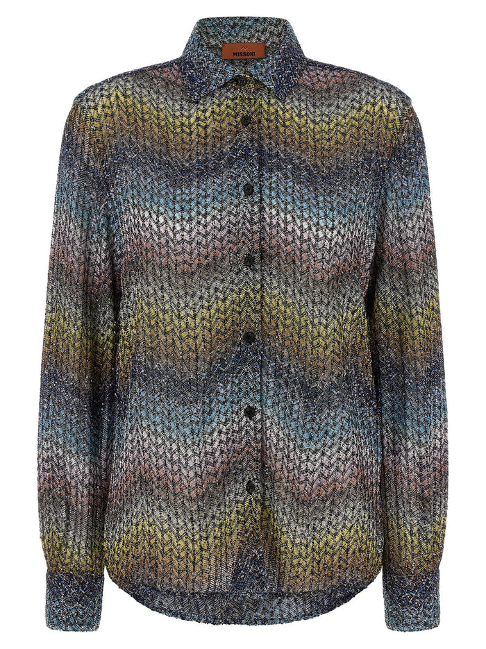 Missoni 66% Viscose blouse in multicolor