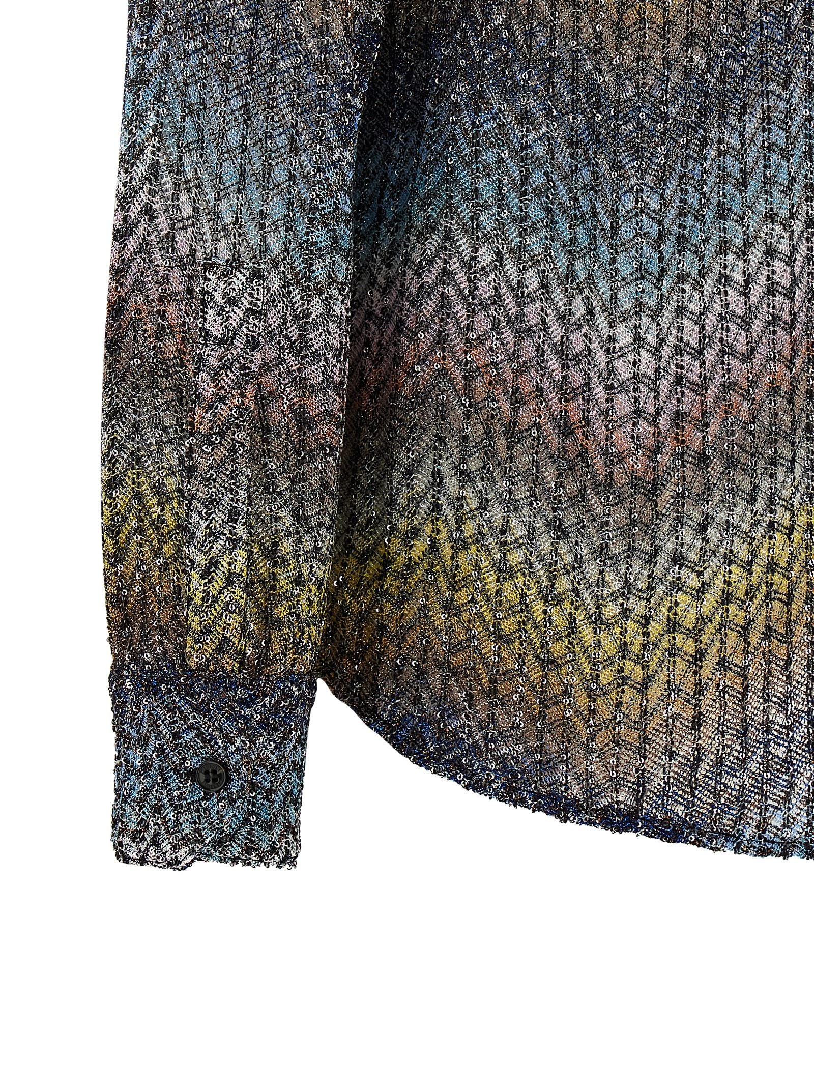 Missoni 66% Viscose blouse in multicolor — view 4