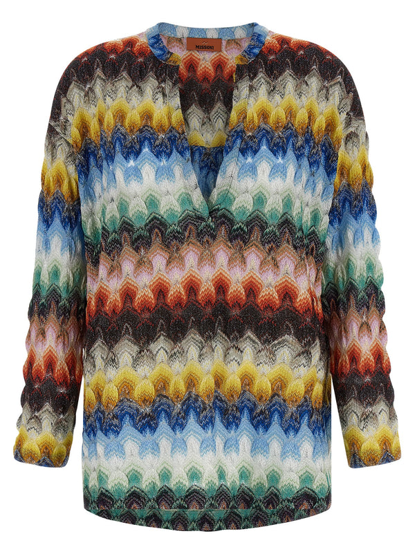 Missoni 85% Viscose blouse in multicolor