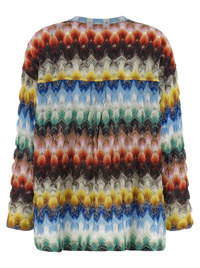 Missoni 85% Viscose blouse in multicolor — view 2