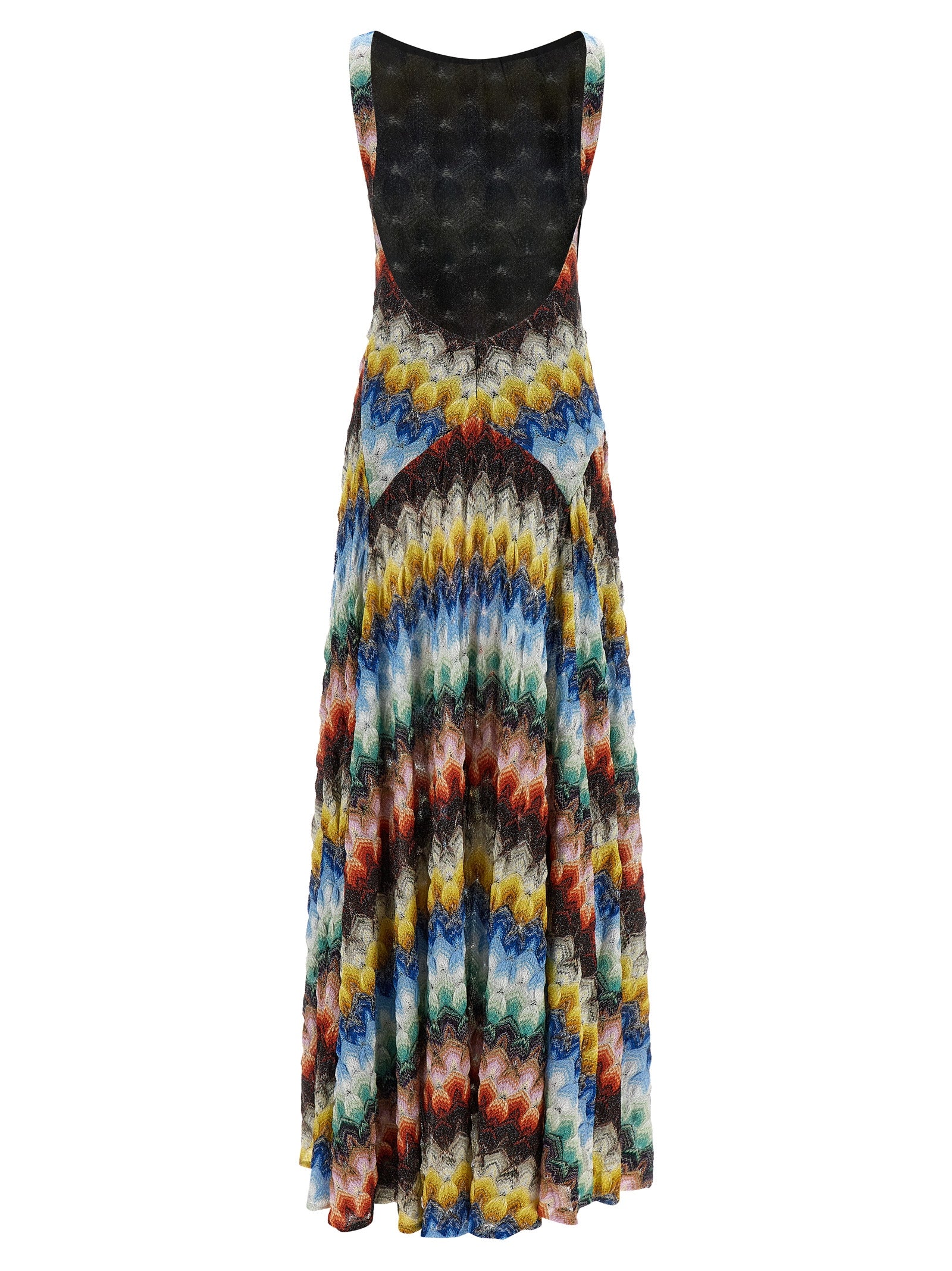 Missoni 85% viscose dress in multicolor — view 2