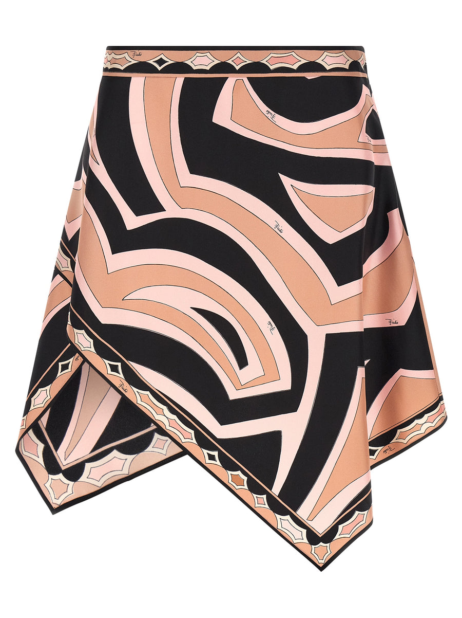 Emilio Pucci Silk skirt in multicolor