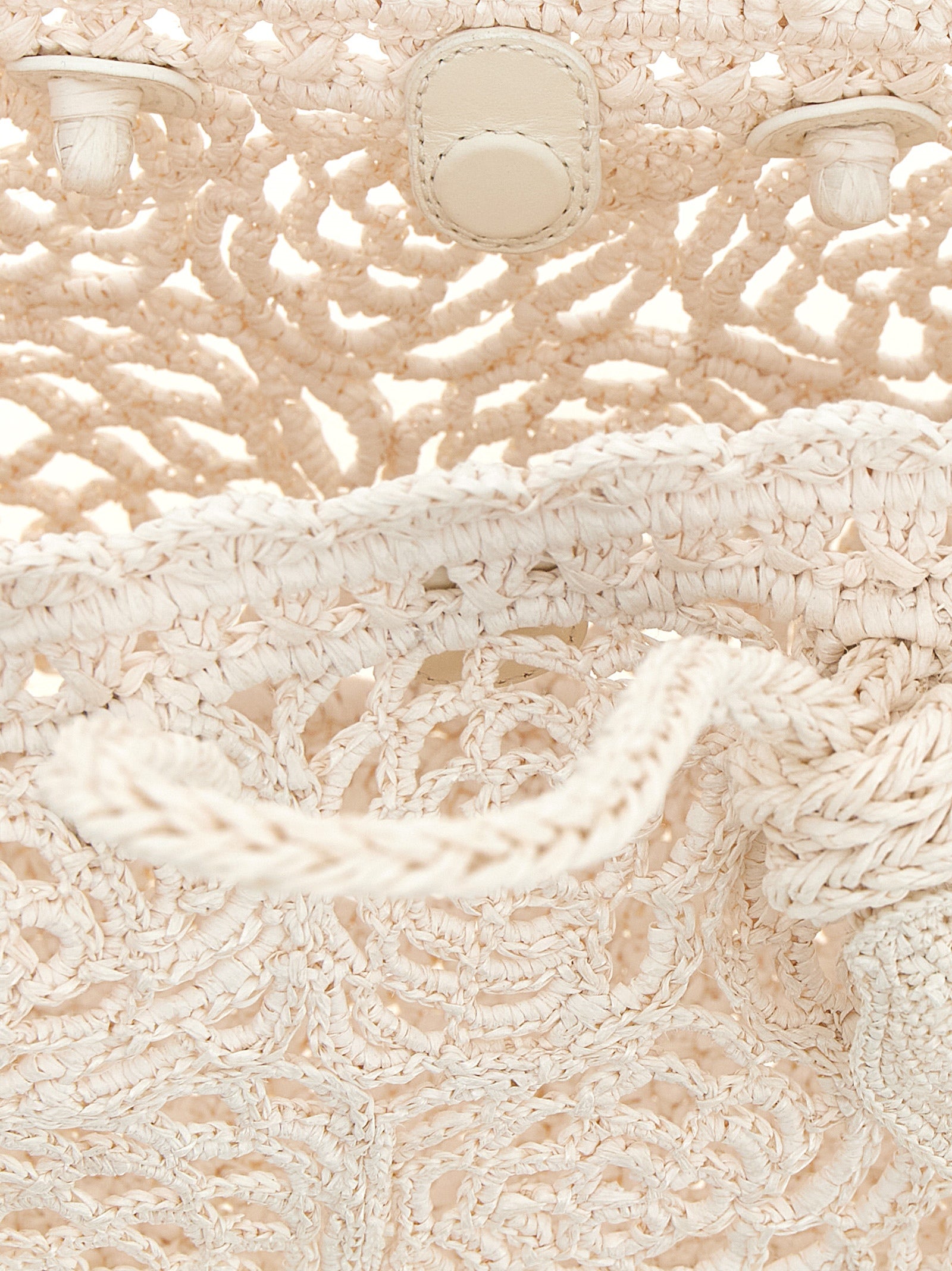 White Polyamide Handbag Bag