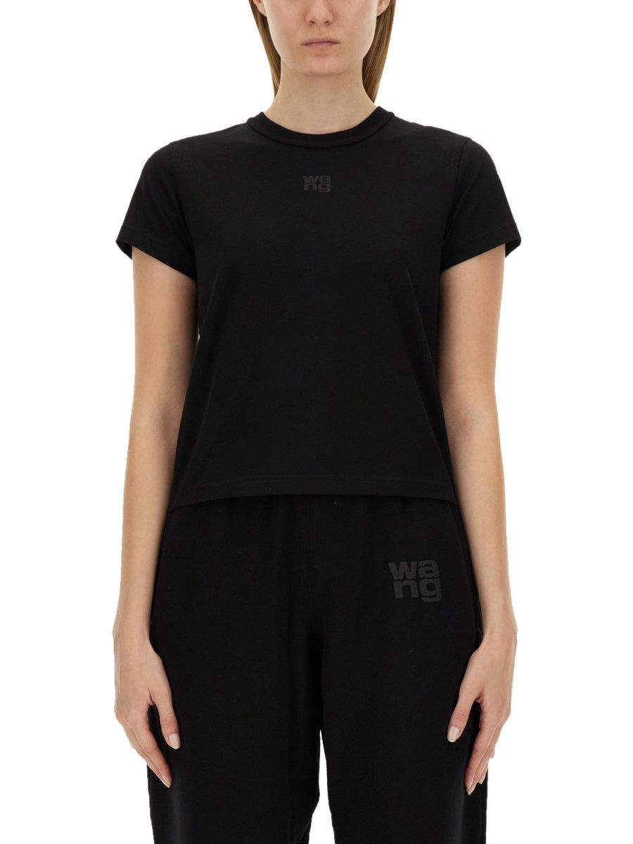 Essential Shrunk T-Shirt Black Cotton T-shirts