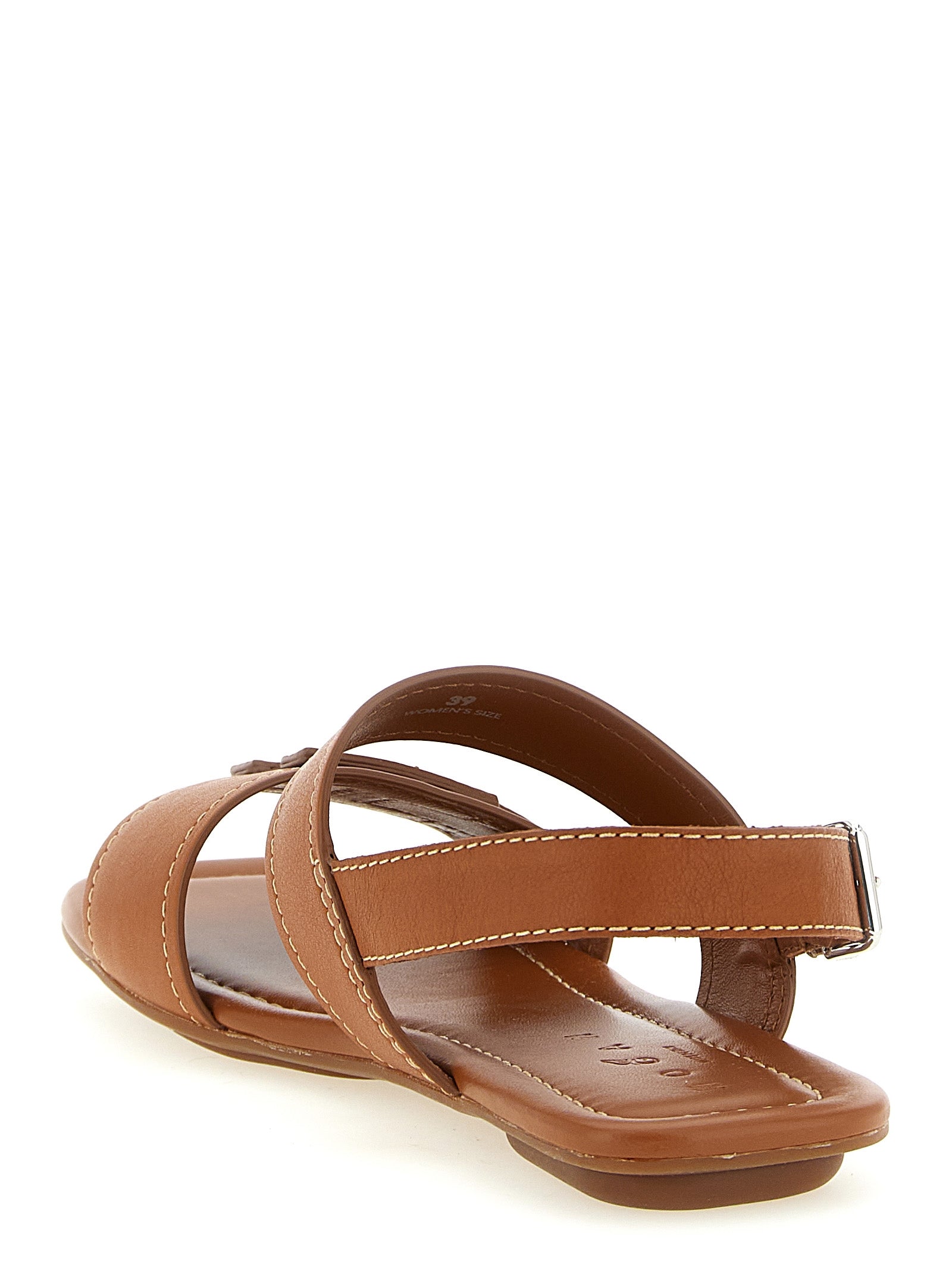 Hogan 100% Calfskin Leather (Bos Taurus) sandals in brown — view 3
