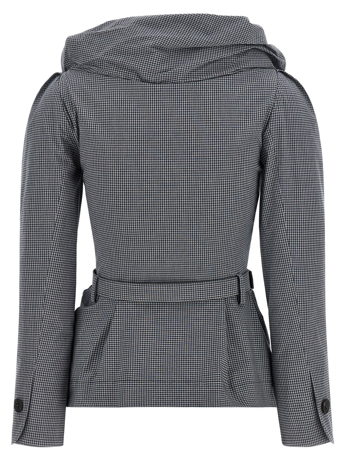 Vivienne Westwood 99% cotton blazer in gray — view 2
