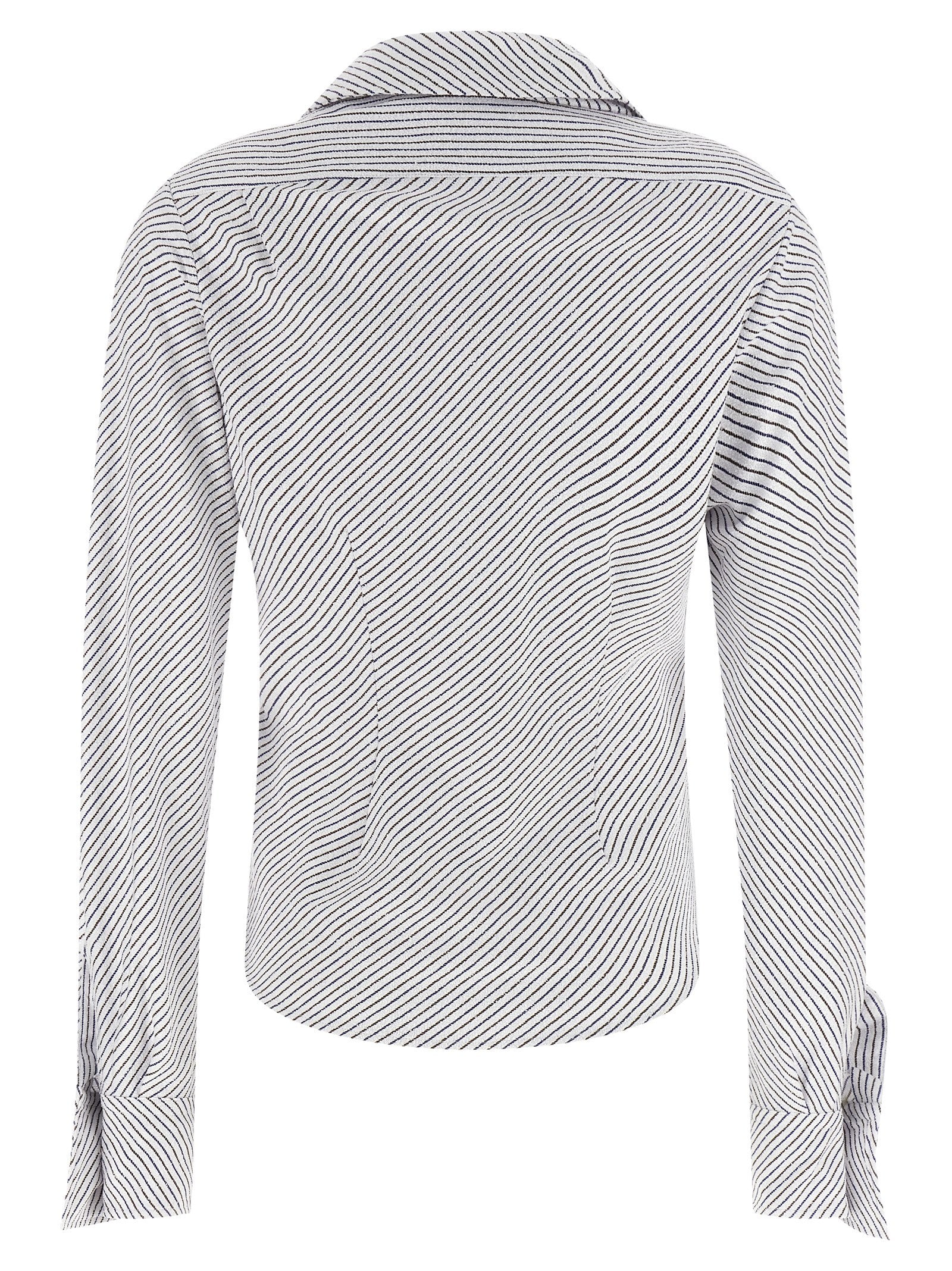 Vivienne Westwood 87% Cotton blouse in white — view 2