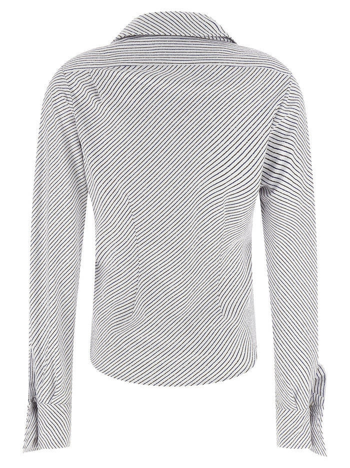 Vivienne Westwood 87% Cotton blouse in white — view 2