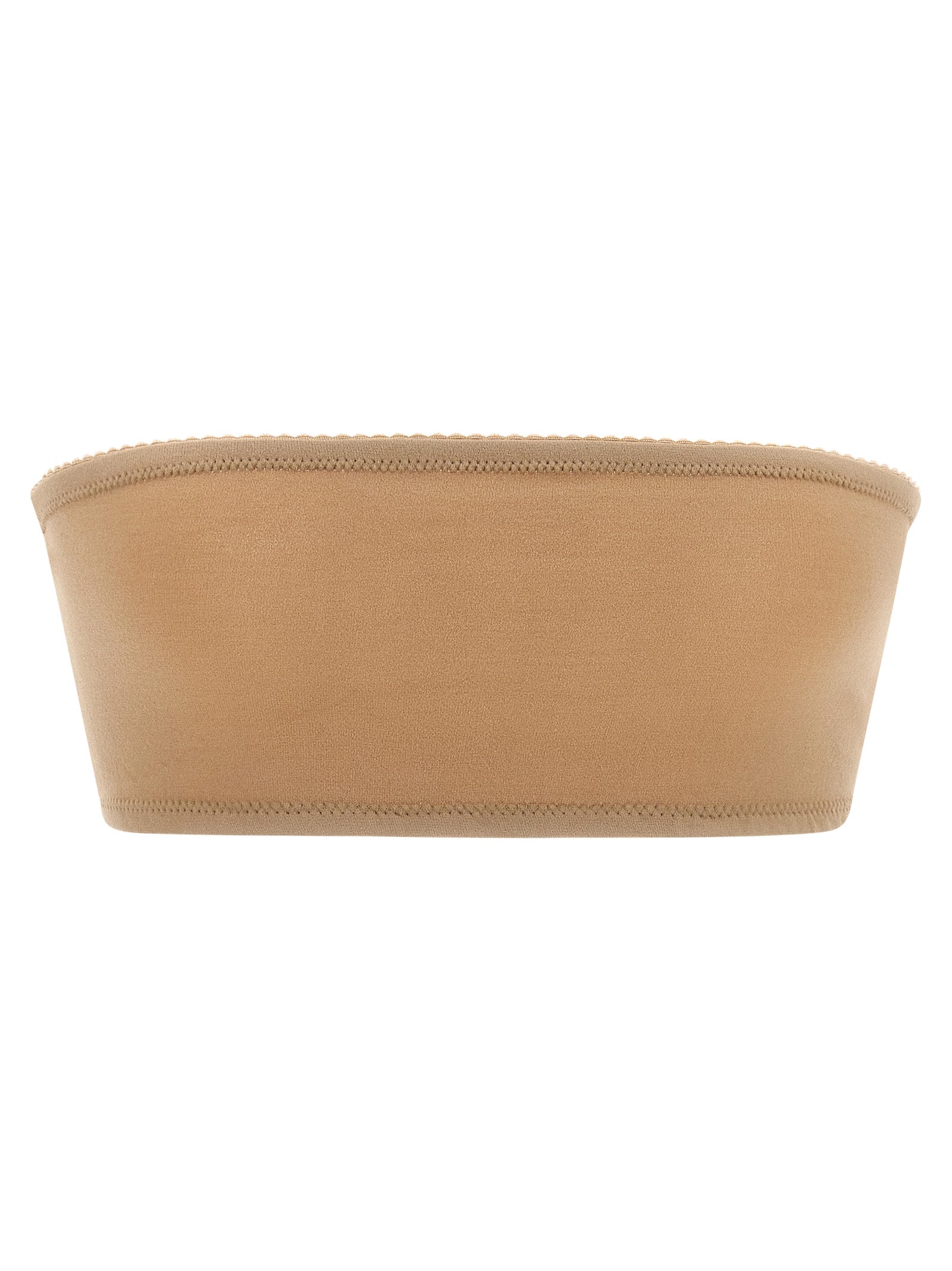 Maison Margiela 83% Polyamide bandeau top in pink