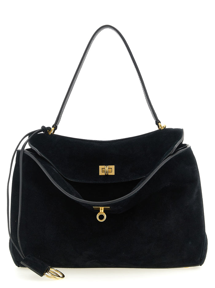 Black Calfskin Handbag Bag