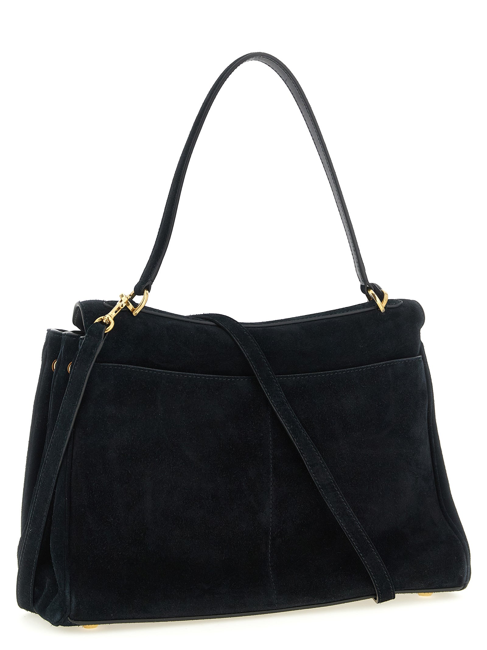 Black Calfskin Handbag Bag
