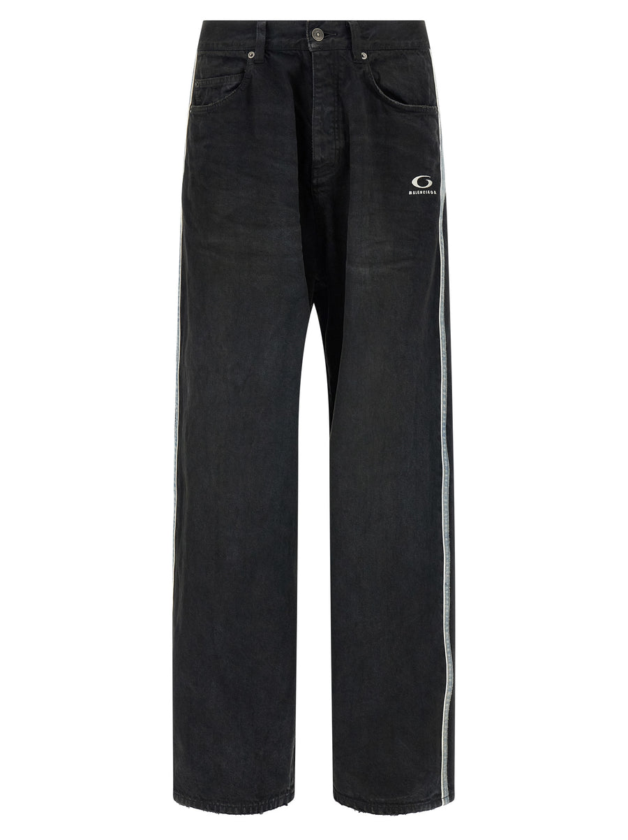 Balenciaga 100% Cotton jeans in black