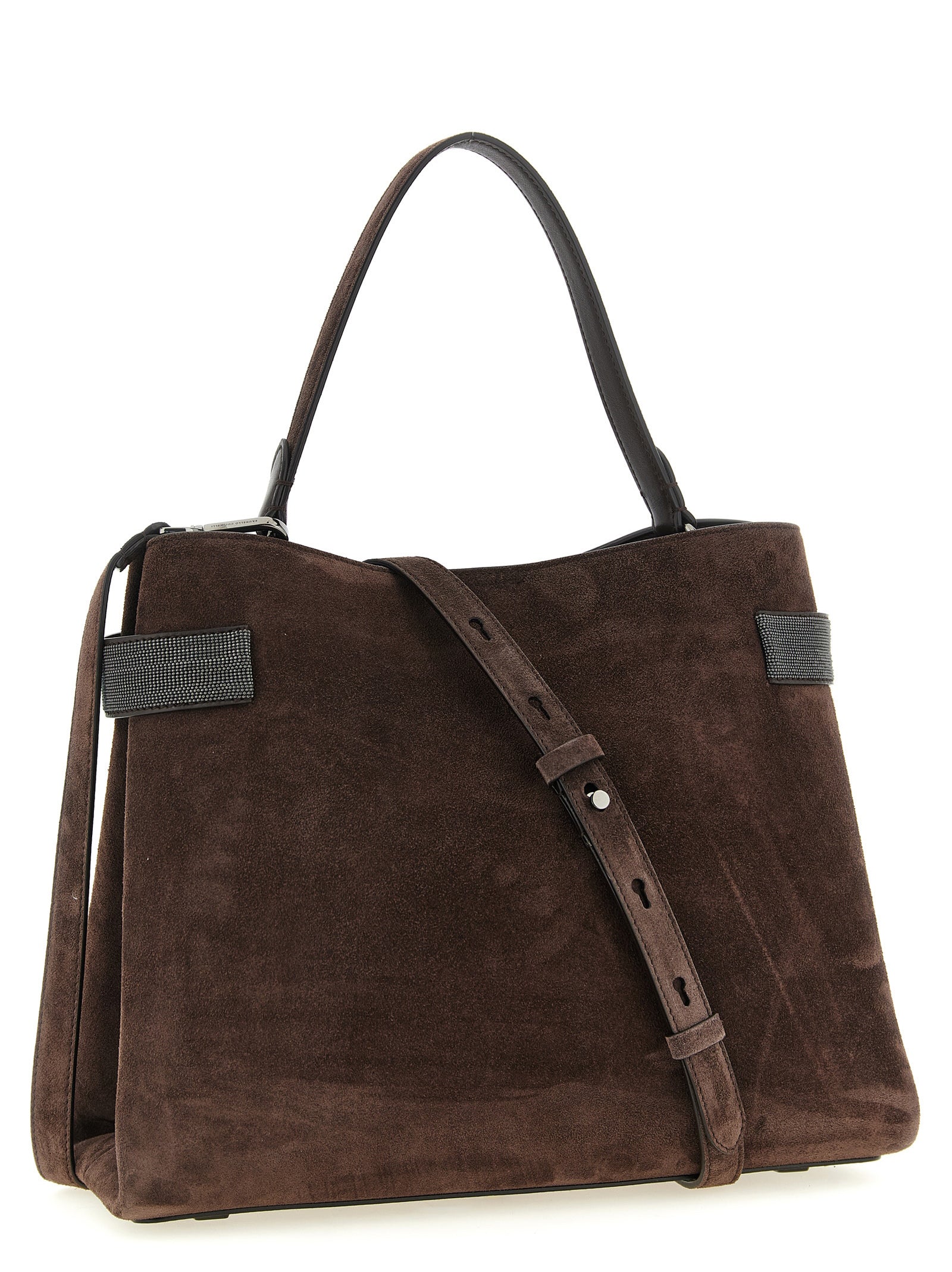 Brown Calfskin Handbag Bag
