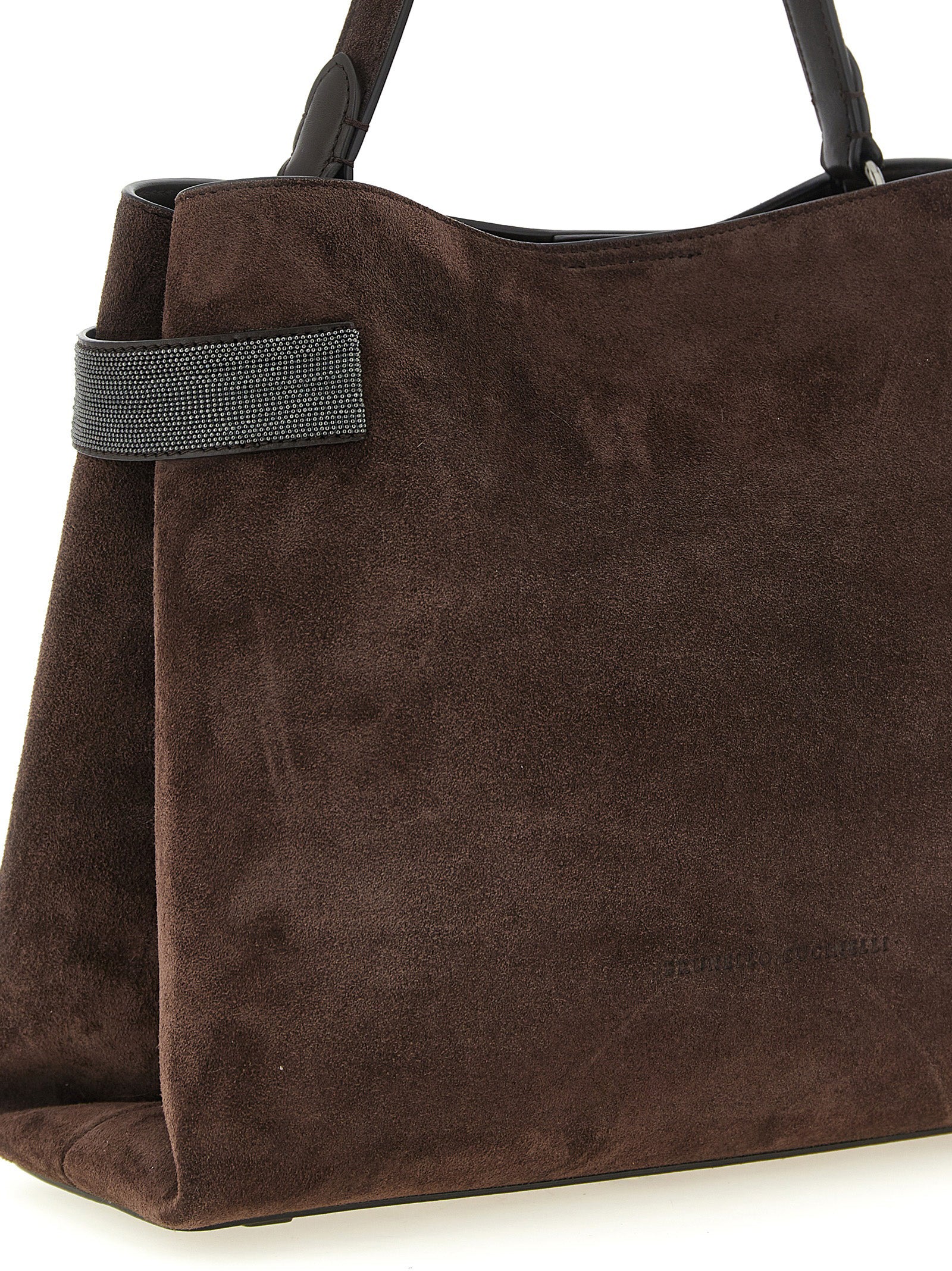 Brown Calfskin Handbag Bag