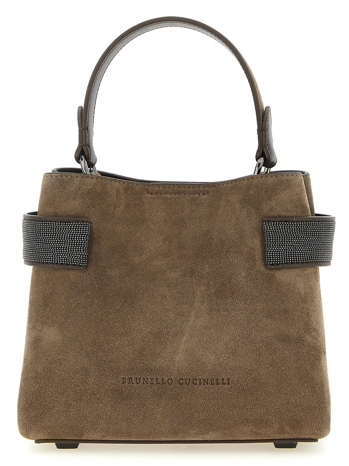 Brown Calfskin Handbag Bag