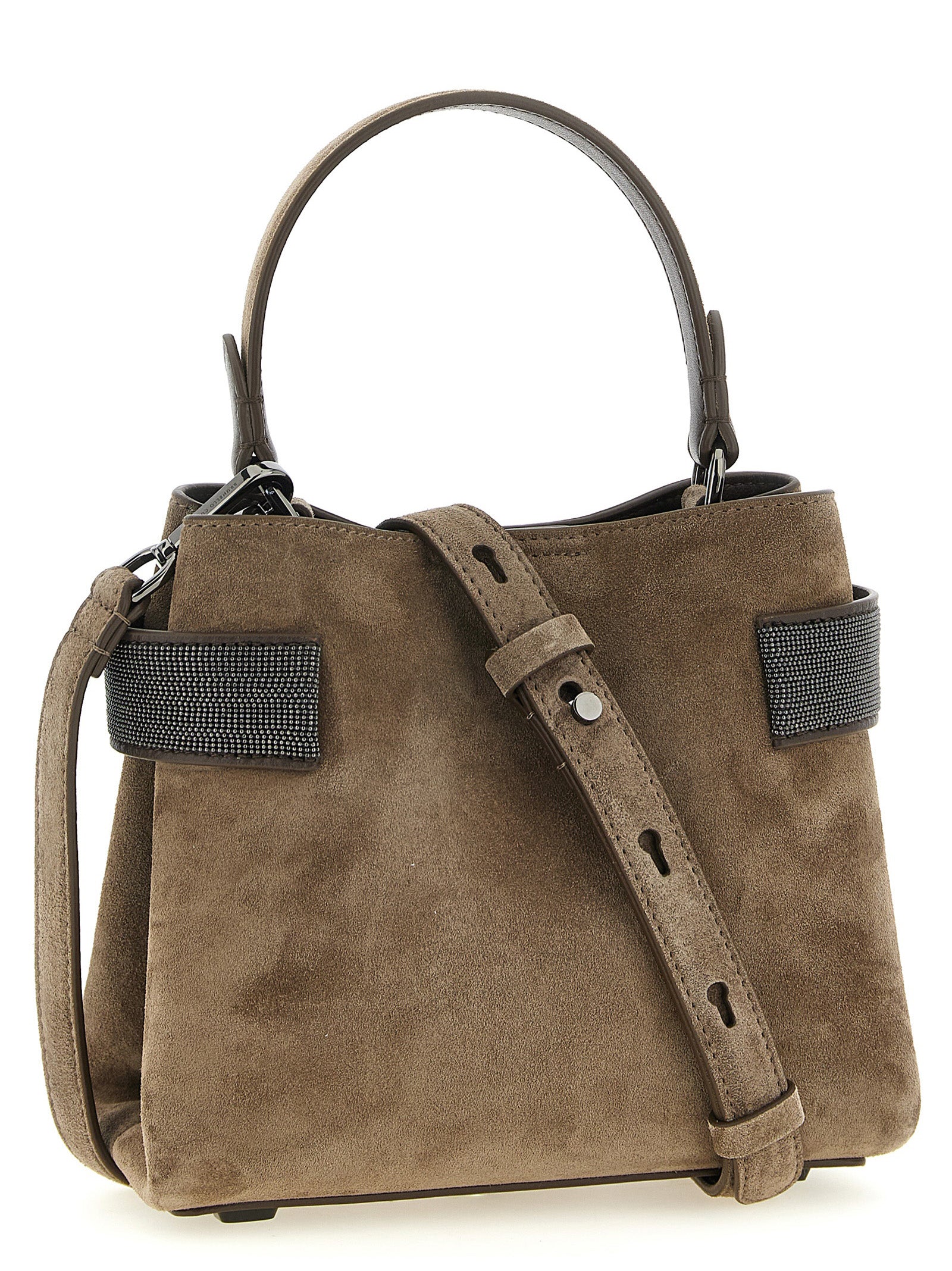 Brown Calfskin Handbag Bag