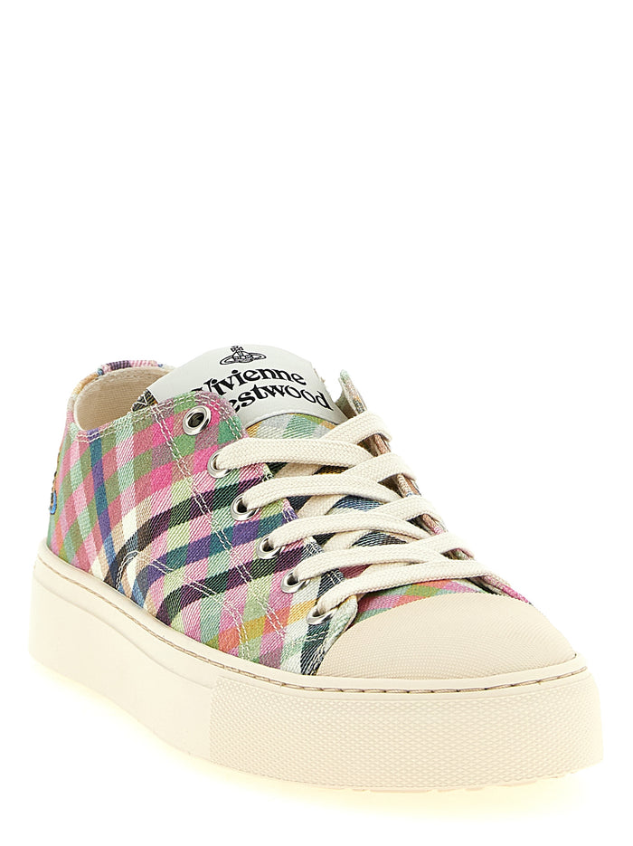 Vivienne Westwood 100% Cotton canvas sneaker in multicolor — view 2