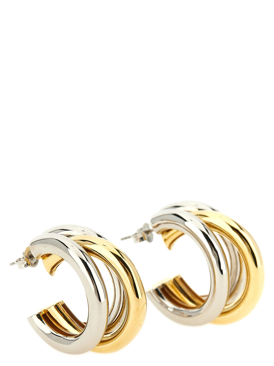 Paco Rabanne 100% brass earrings in multicolor