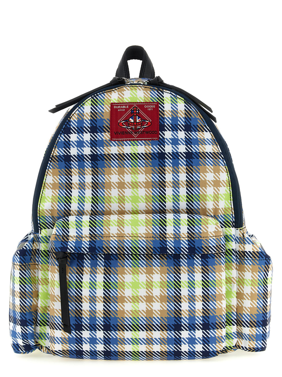 Vivienne Westwood 100% polyester backpack in multicolor