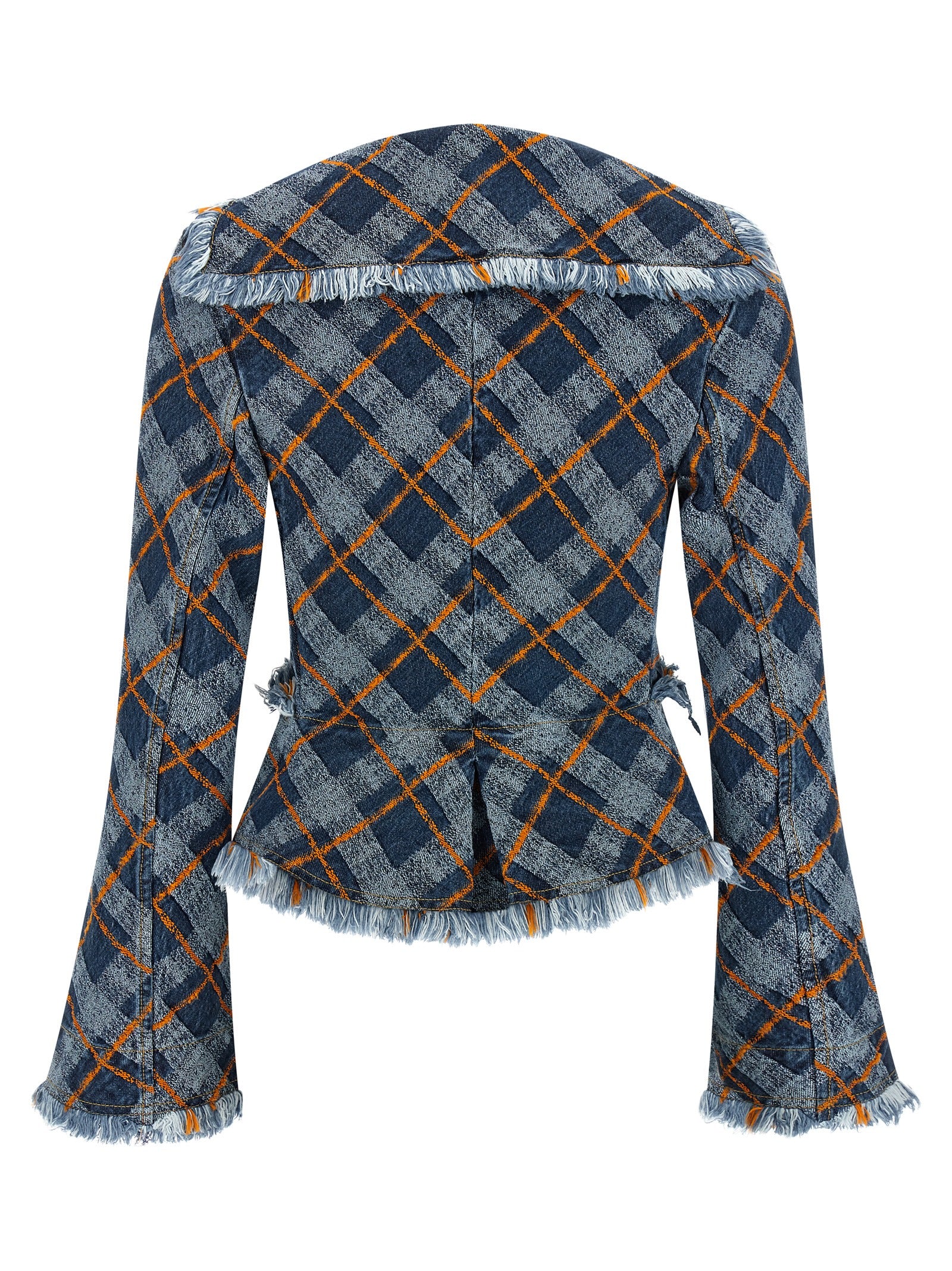 Vivienne Westwood 96% cotton blazer in blue — view 2