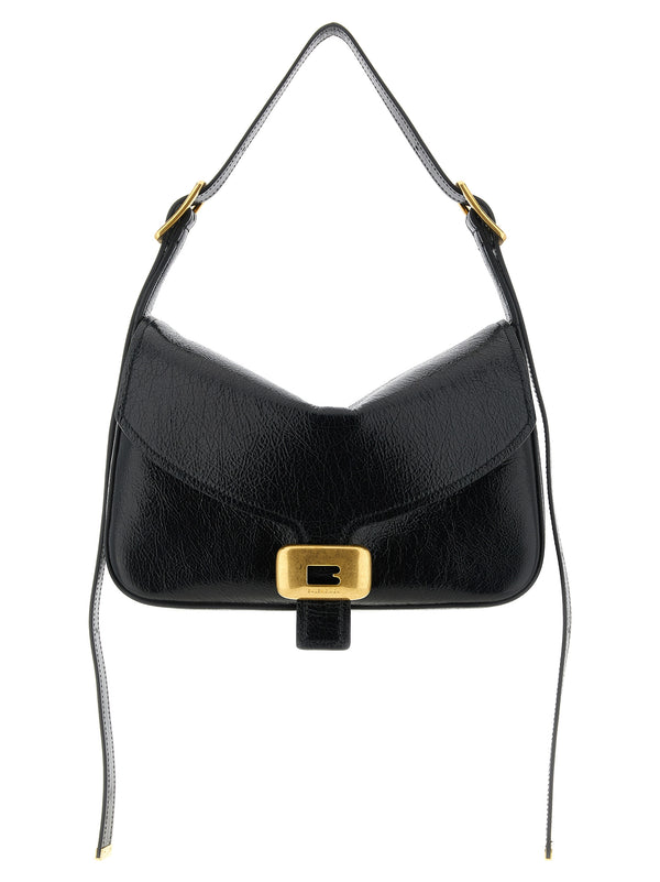 Balenciaga 100% Lamb Leather shoulder bag in black