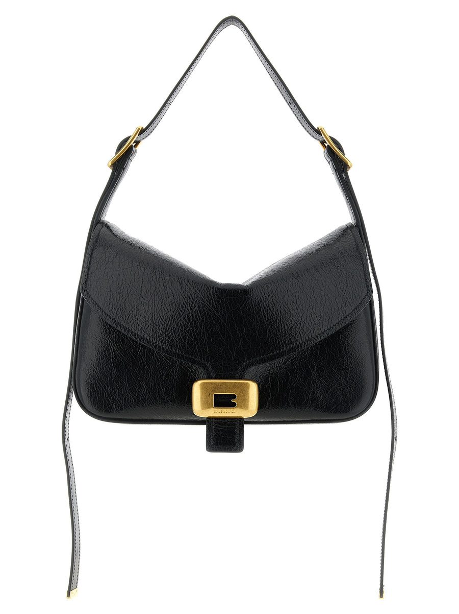 Balenciaga 100% Lamb Leather shoulder bag in black