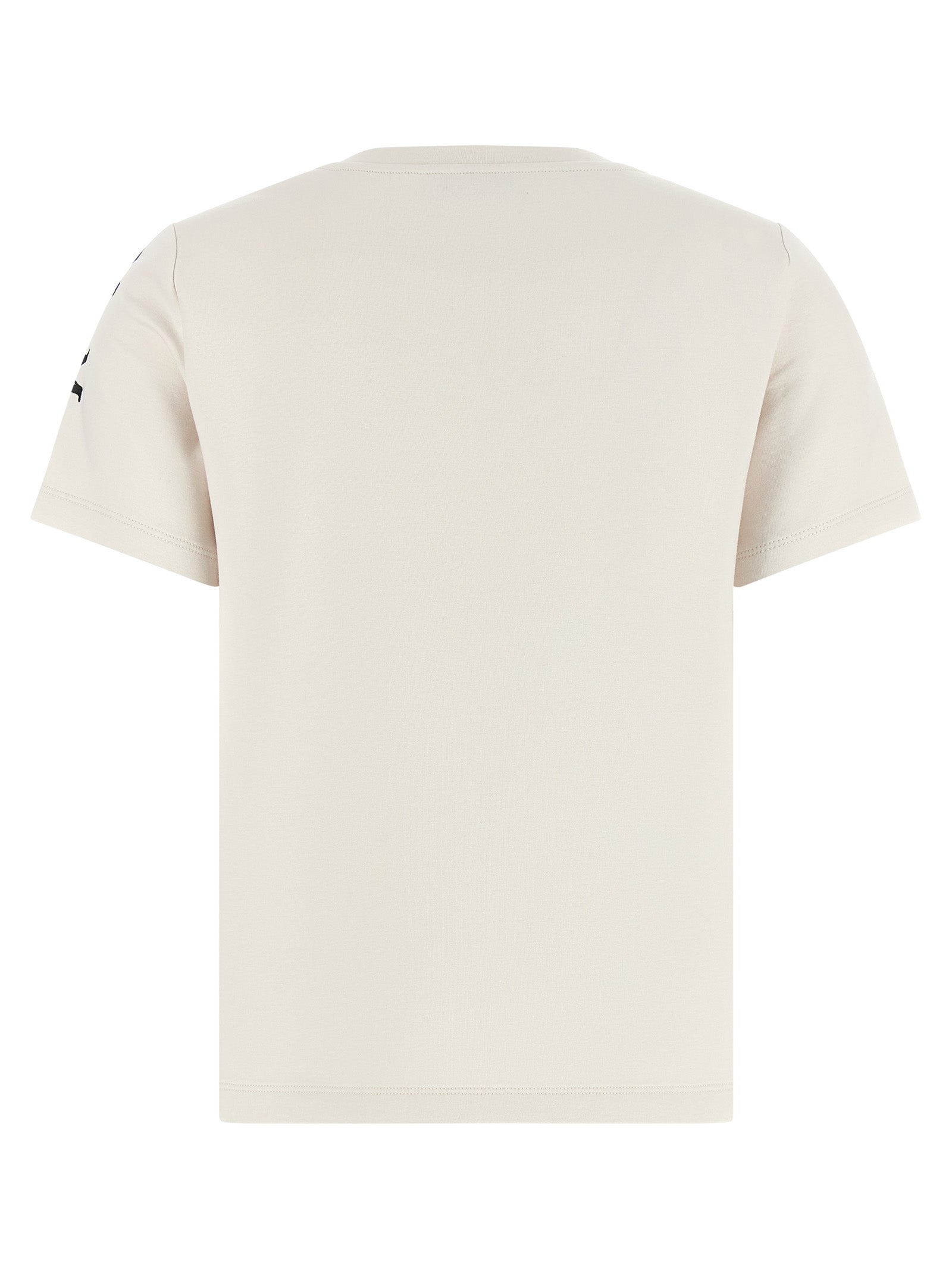 'S Max Mara 78% Cotton t-shirt in beige — view 2