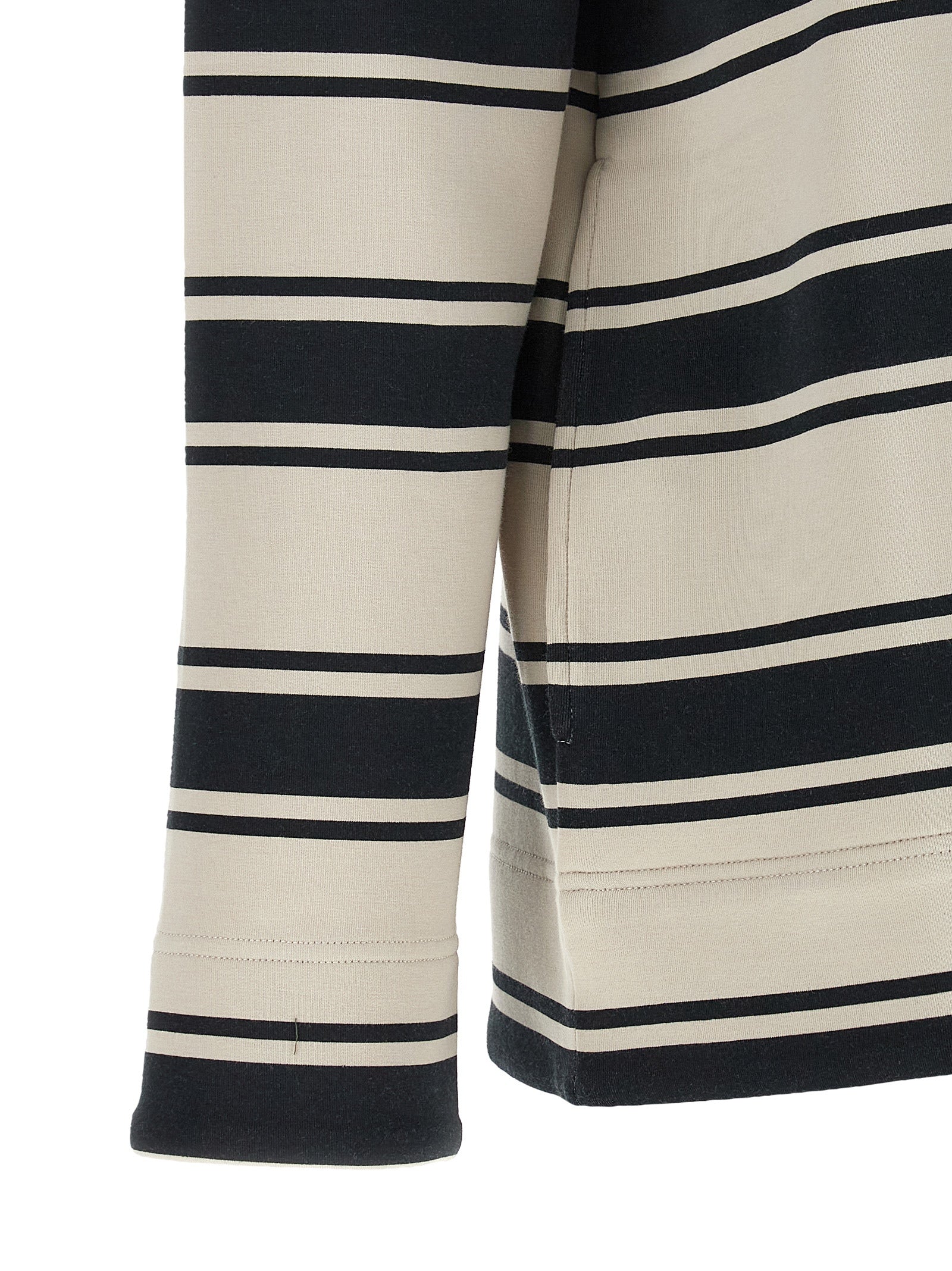 'S Max Mara 73% cotton hoodie in beige — view 4