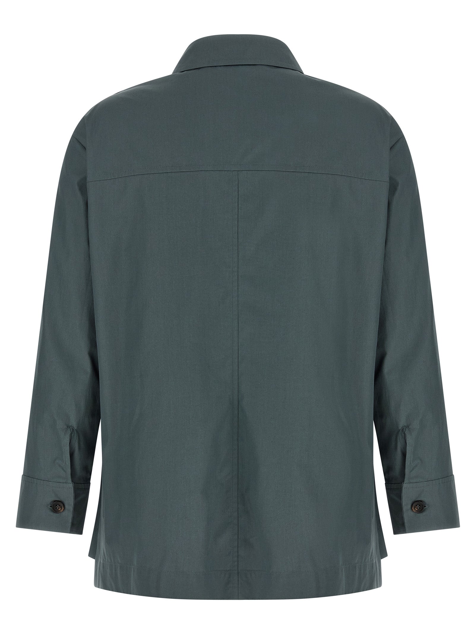 'S Max Mara 100% Cotton shirt in gray — view 2
