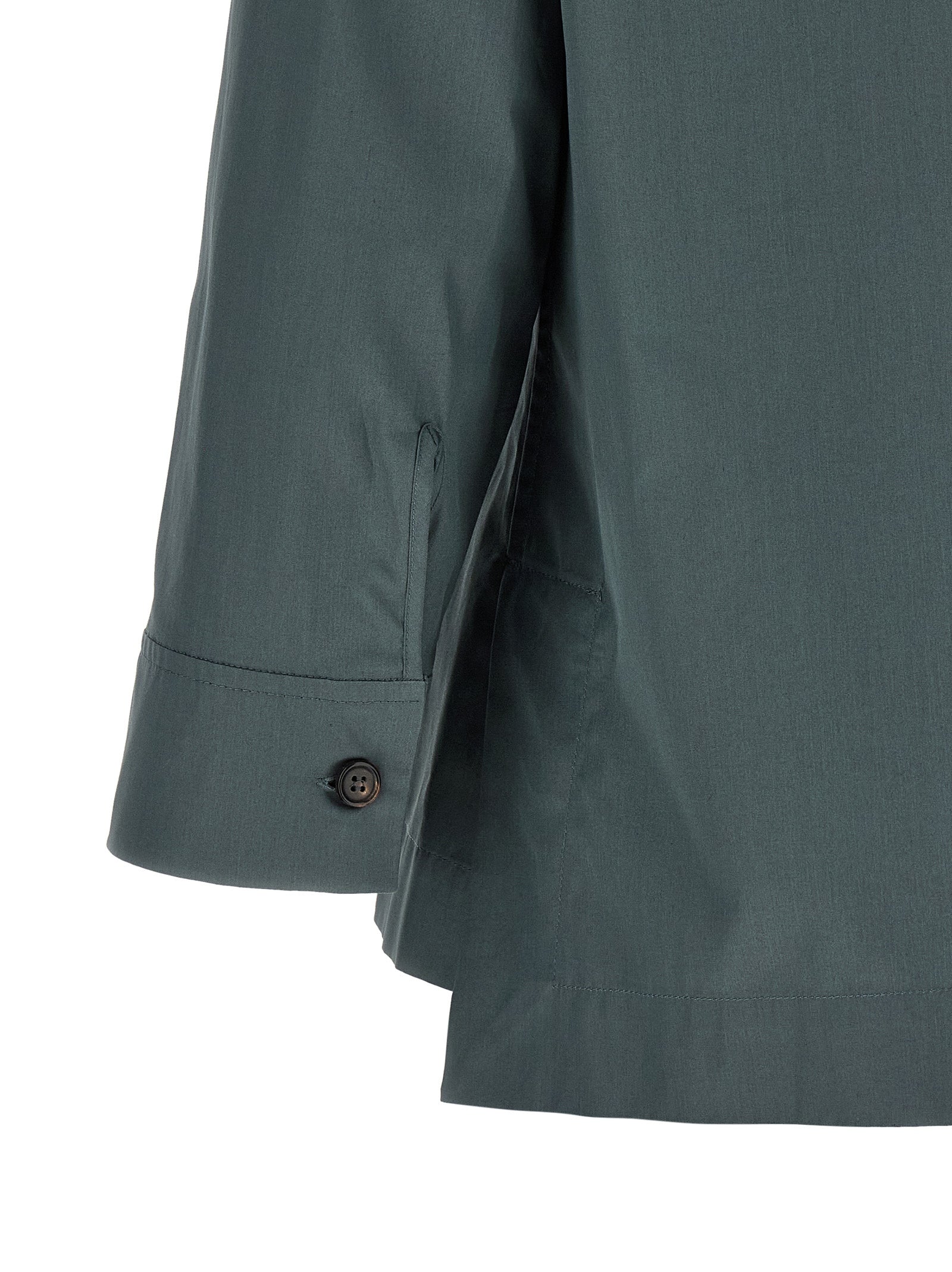 'S Max Mara 100% Cotton shirt in gray — view 4