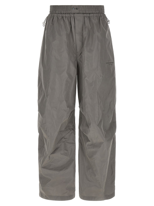 Alexander Wang 100% polyester joggers in gray