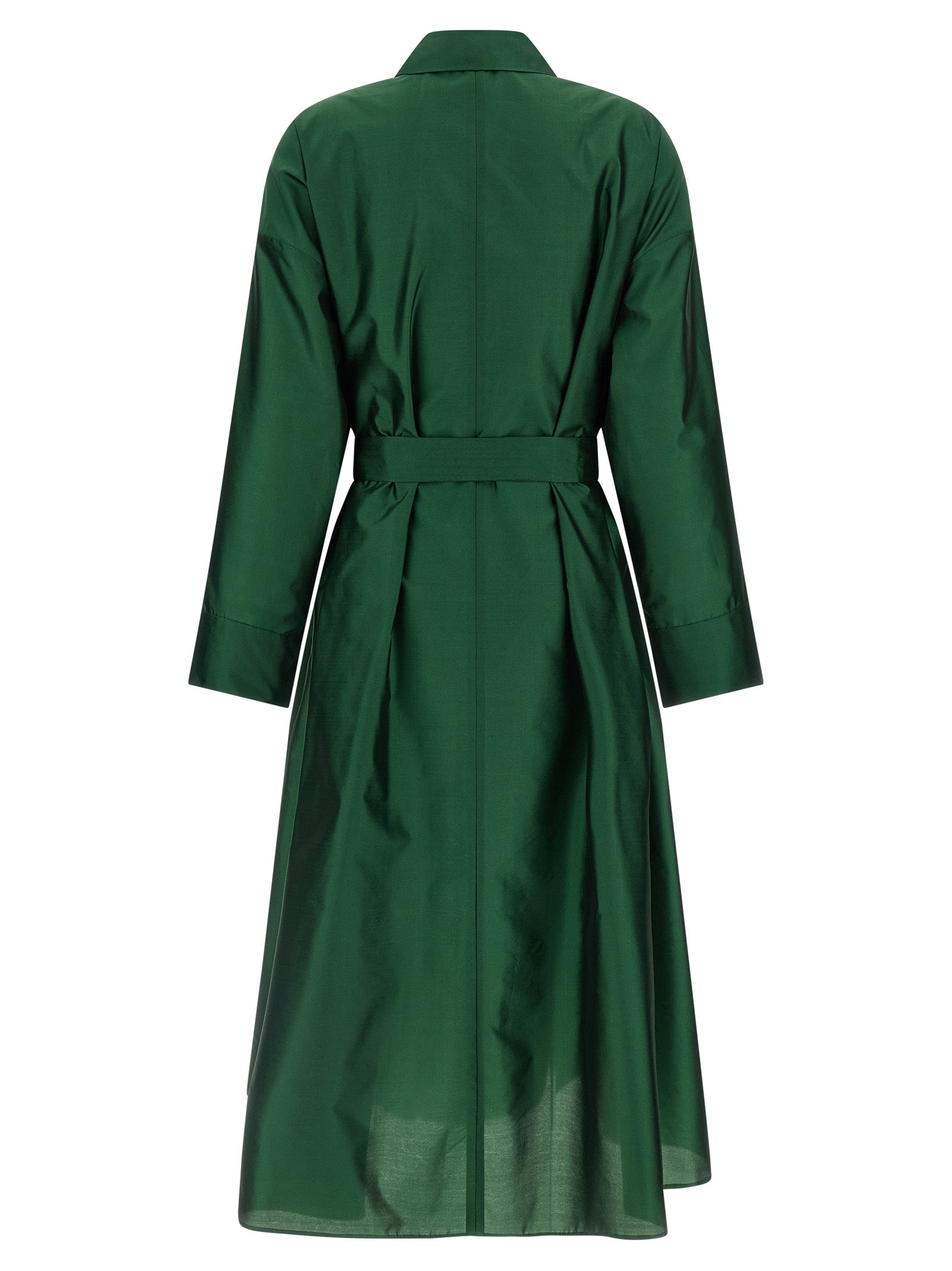 'S Max Mara 71% polyester dress in green — view 2