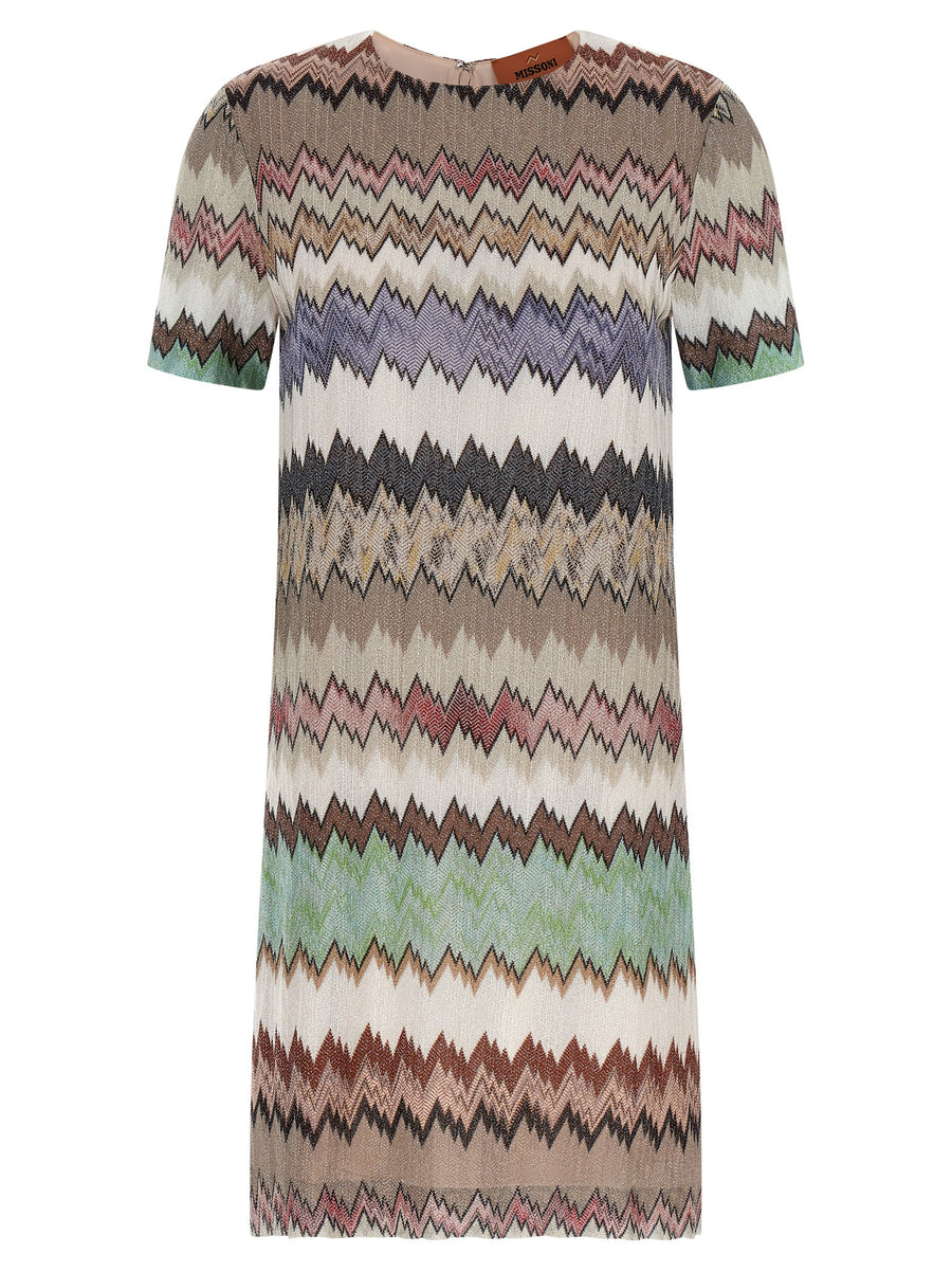 Missoni 83% viscose tunic in multicolor