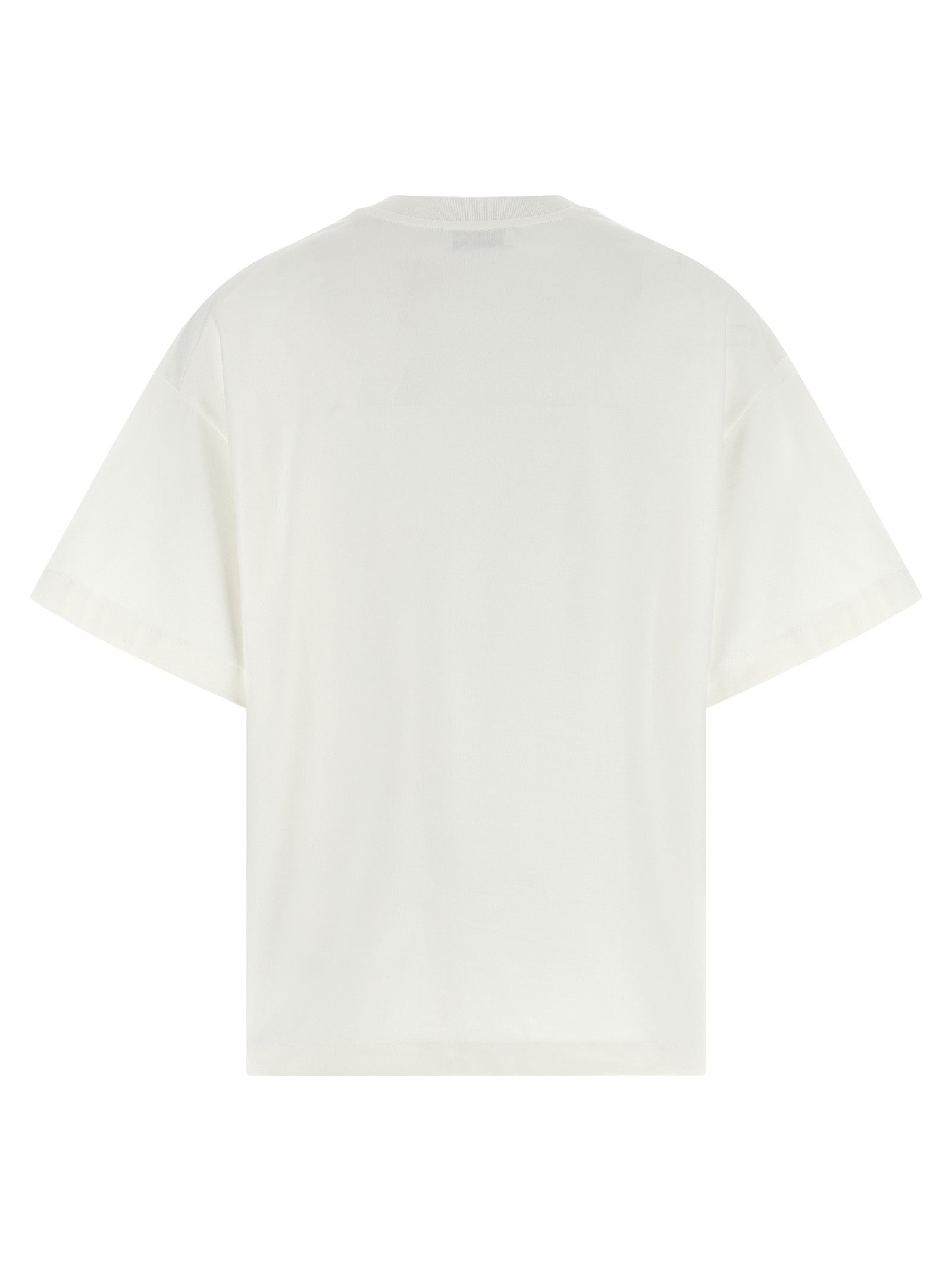 Jil Sander 100% cotton t-shirt in white — view 2