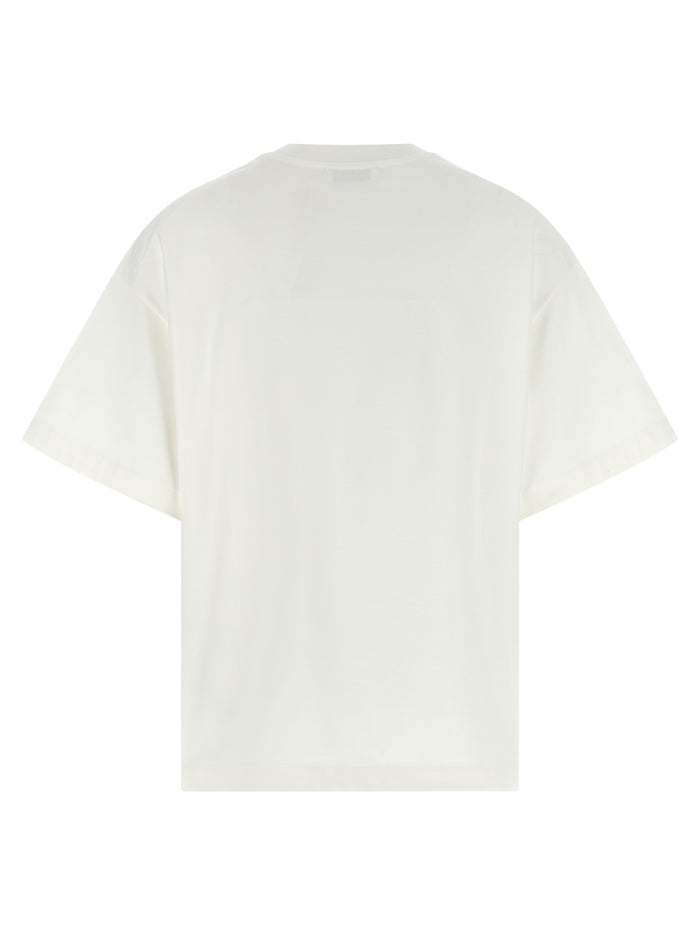 Jil Sander 100% cotton t-shirt in white — view 2