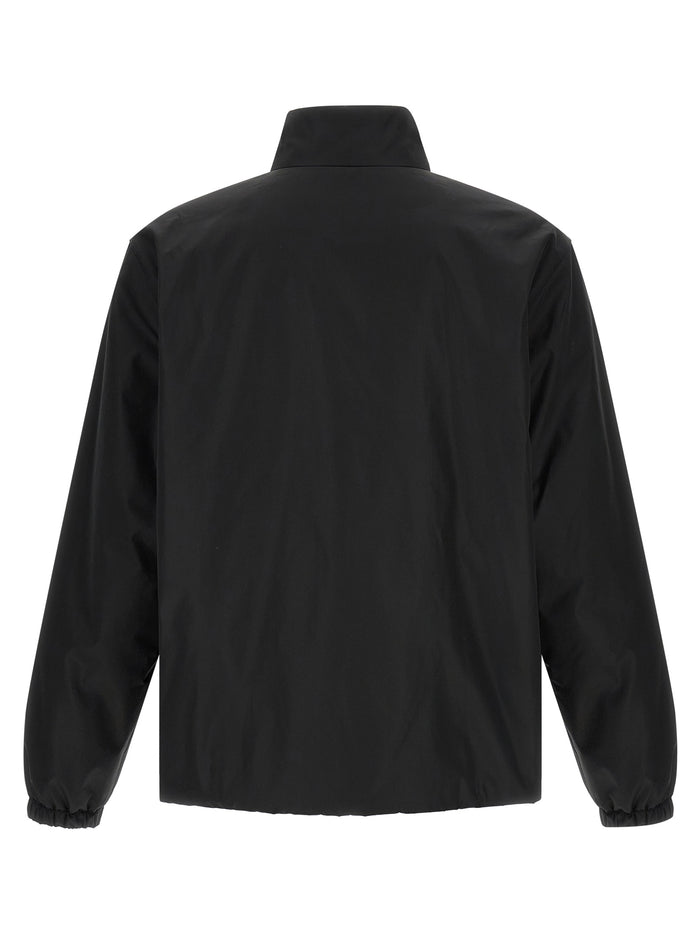 Jil Sander 100% Polyester jacket in black — view 2