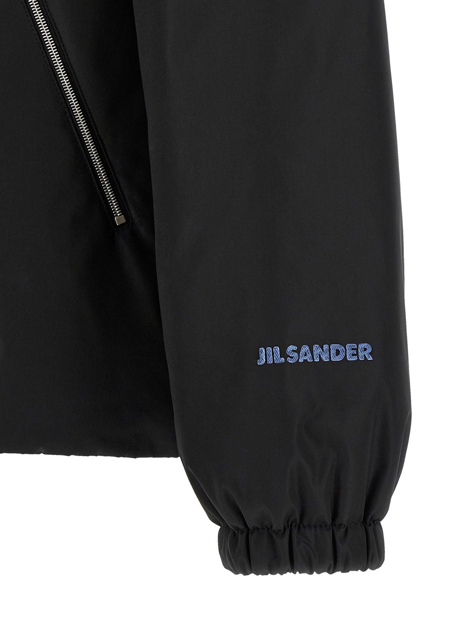 Jil Sander 100% Polyester jacket in black — view 4